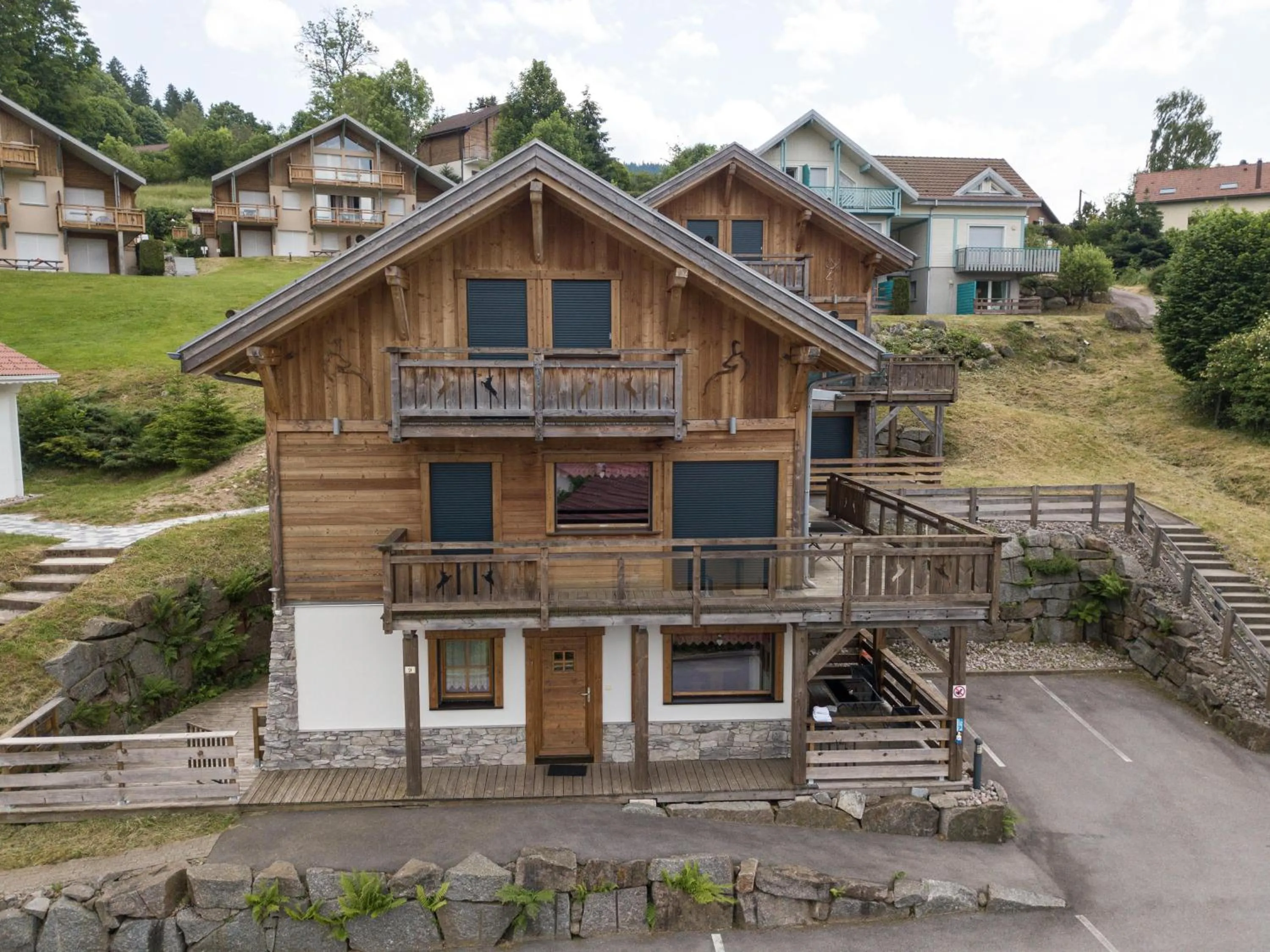 Bird's eye view in Les Adrets