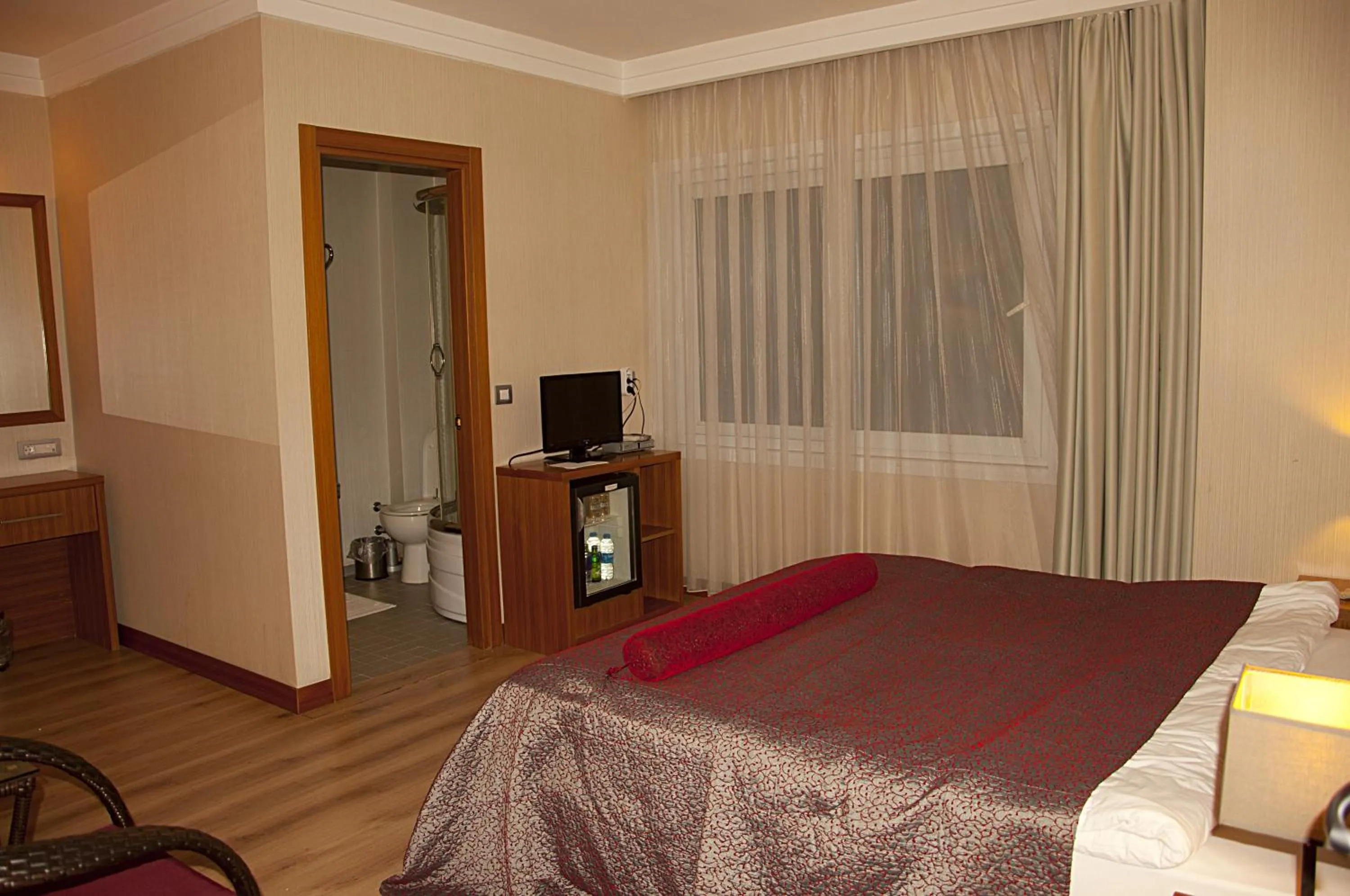 Decorative detail, Bed in dragos island hotel