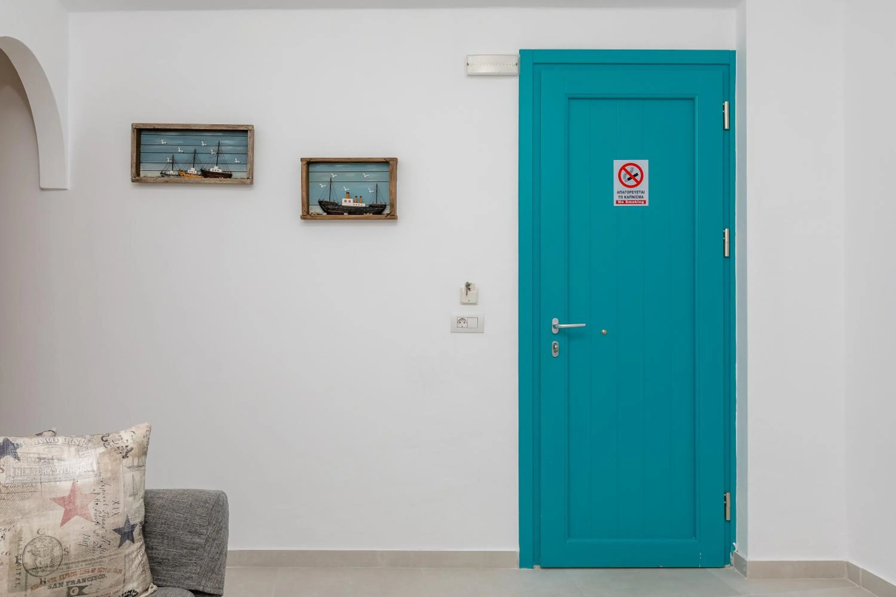 Decorative detail in Nikolas Hotel