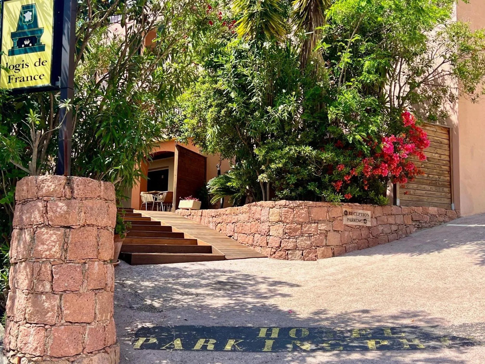 Street view in Logis Hotel Le Lonca