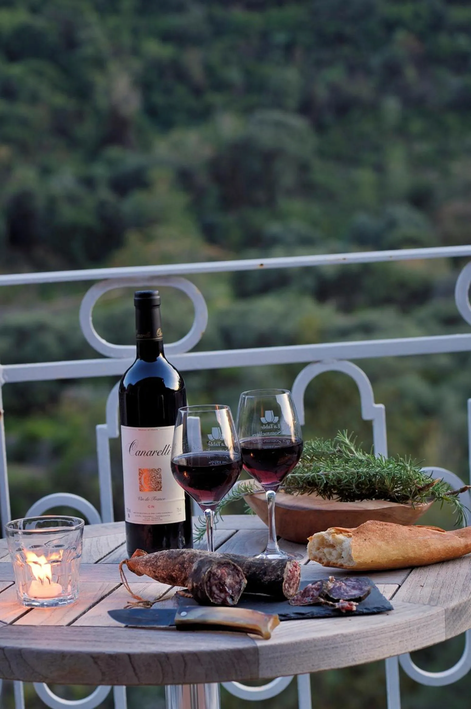 Food close-up in Logis Hotel Le Lonca