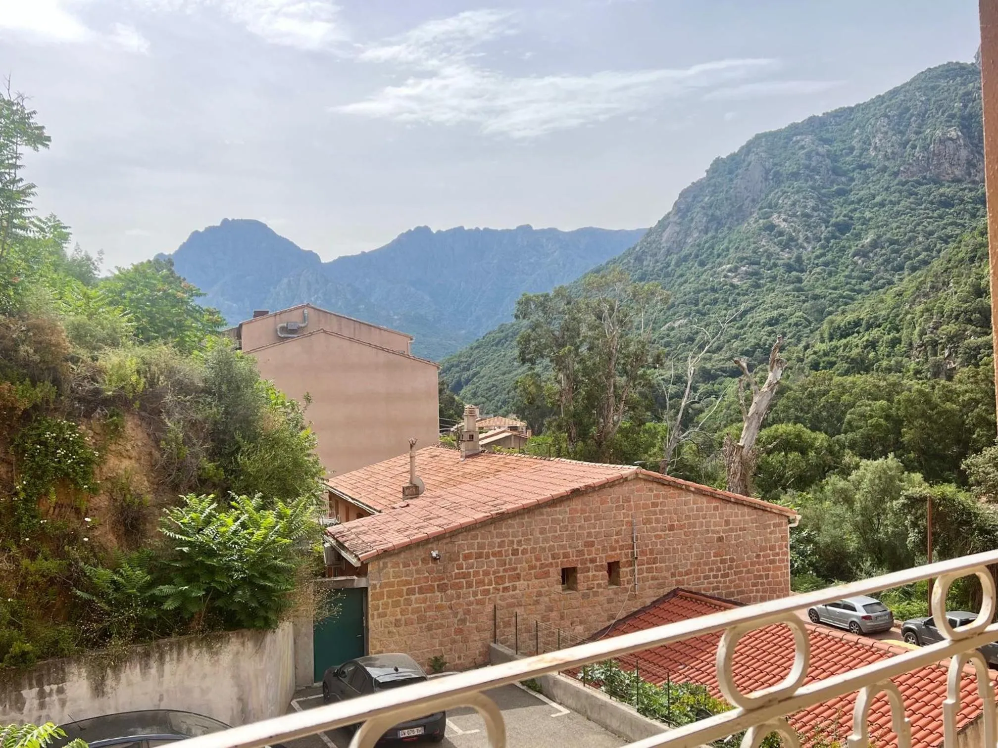 Natural landscape in Logis Hotel Le Lonca