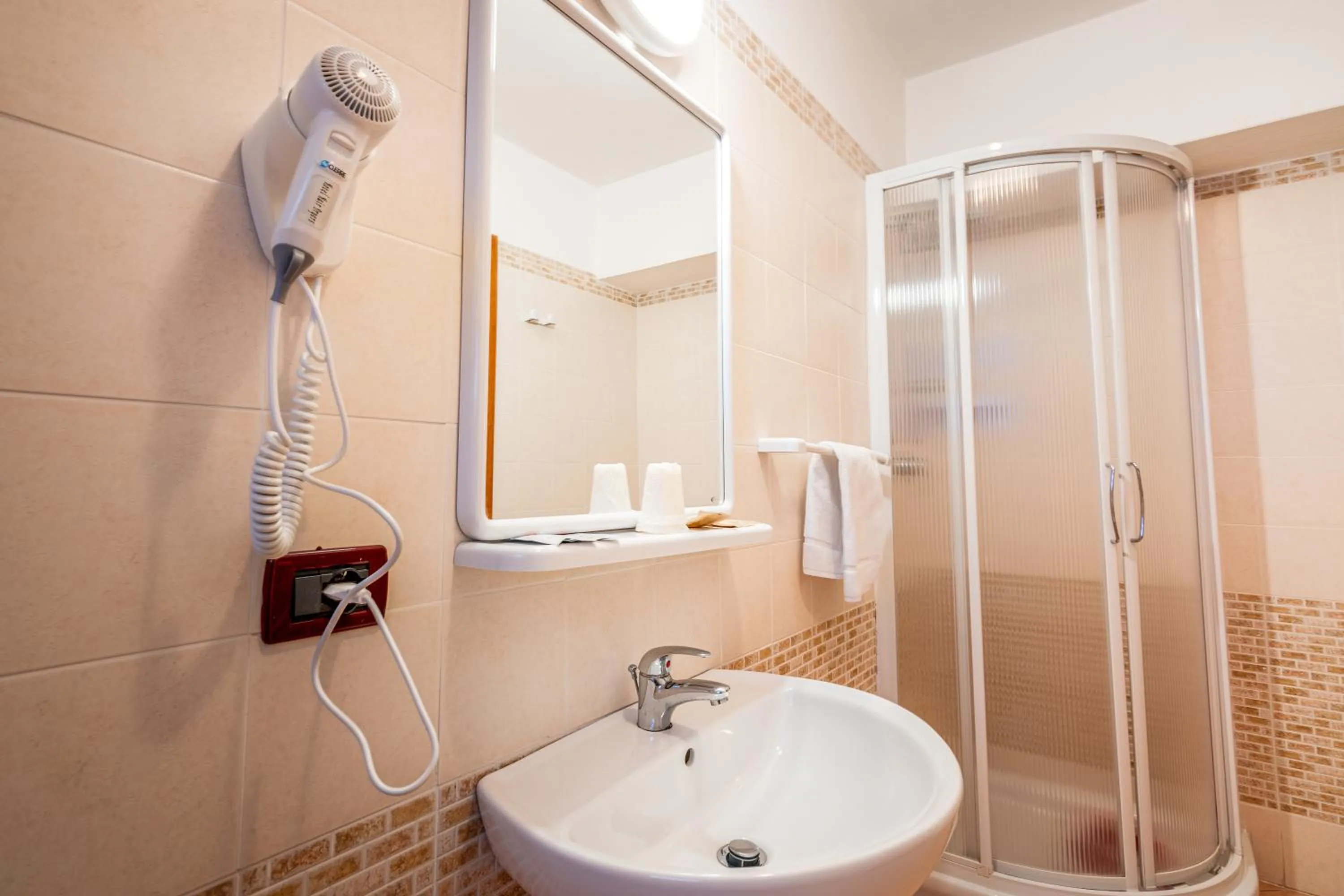 Bathroom in Hotel Zodiaco & Spa