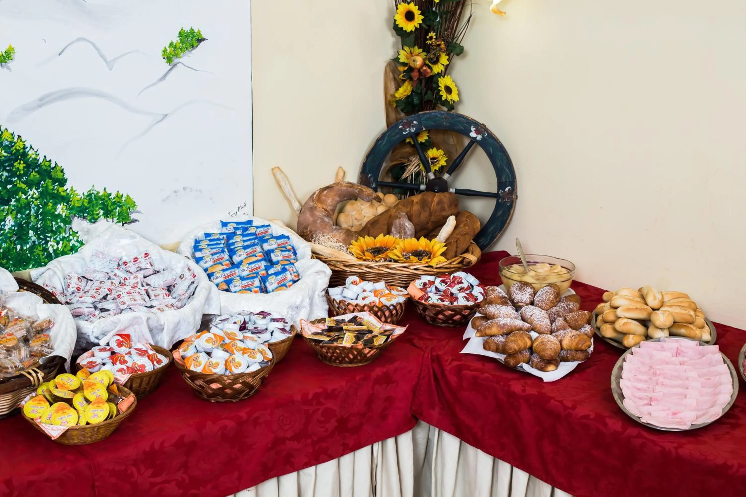 Buffet breakfast in Hotel Zodiaco & Spa