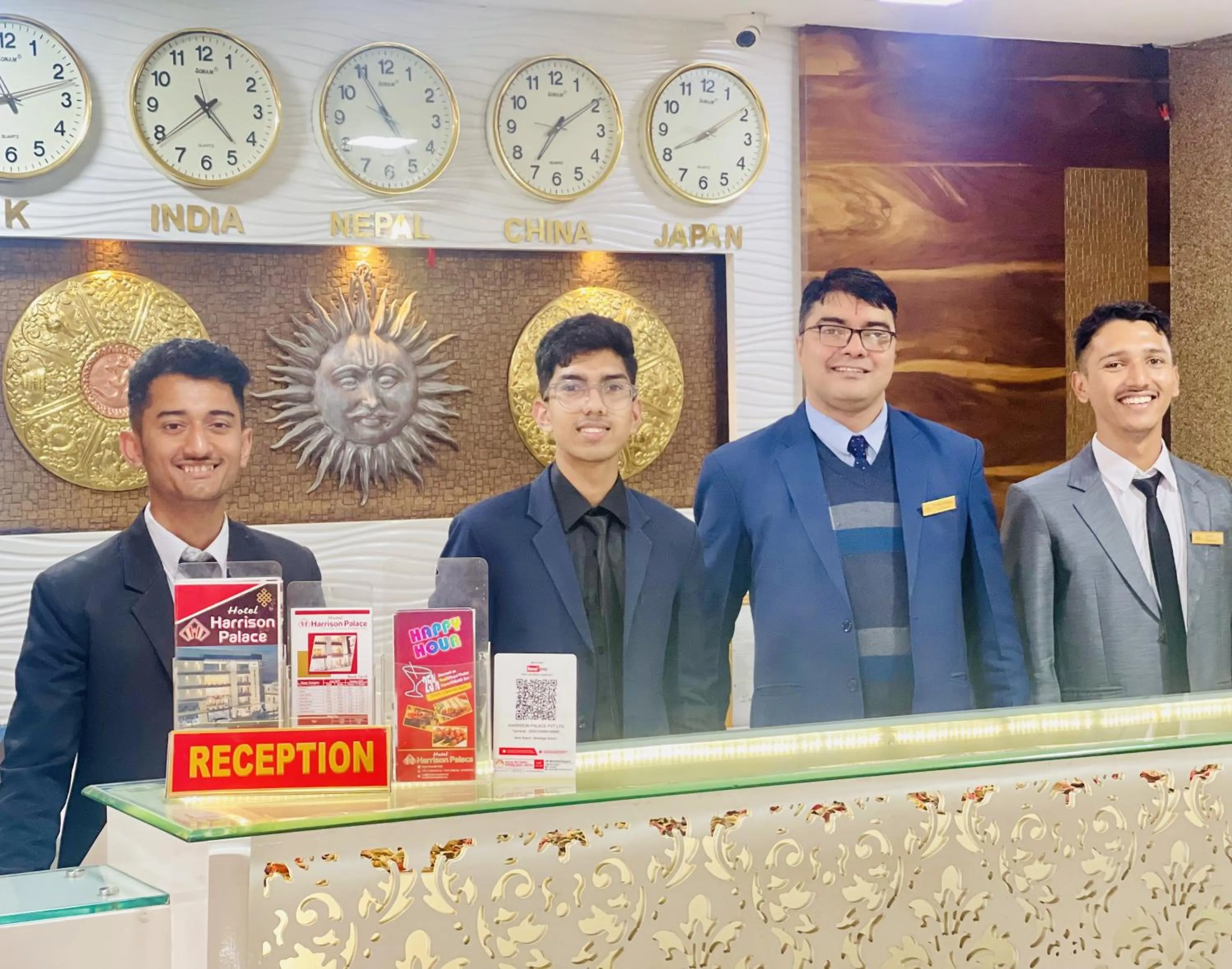 Lobby or reception in Hotel Harrison Palace