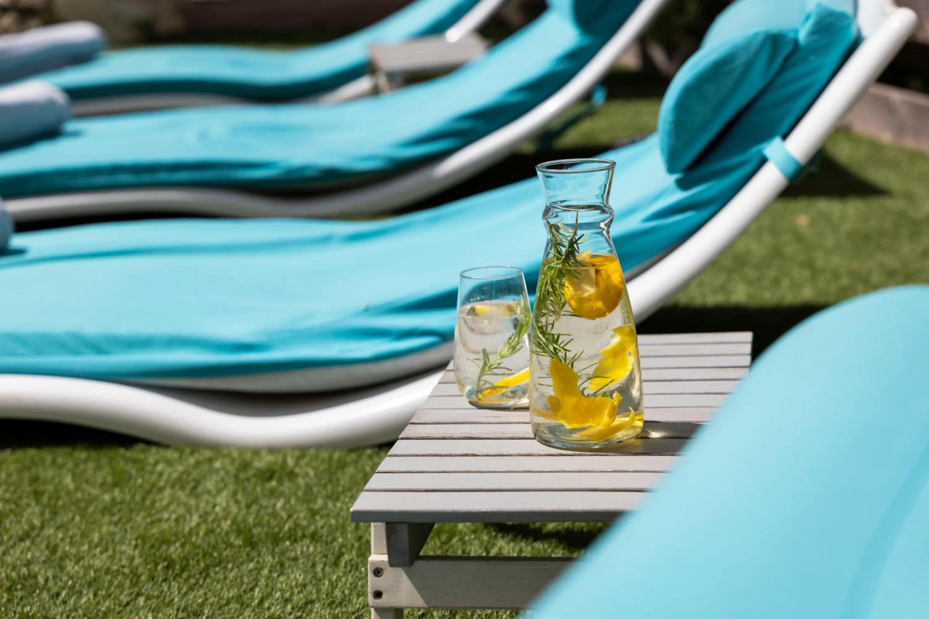 Swimming pool in Château De Siran - Hôtel & Spa
