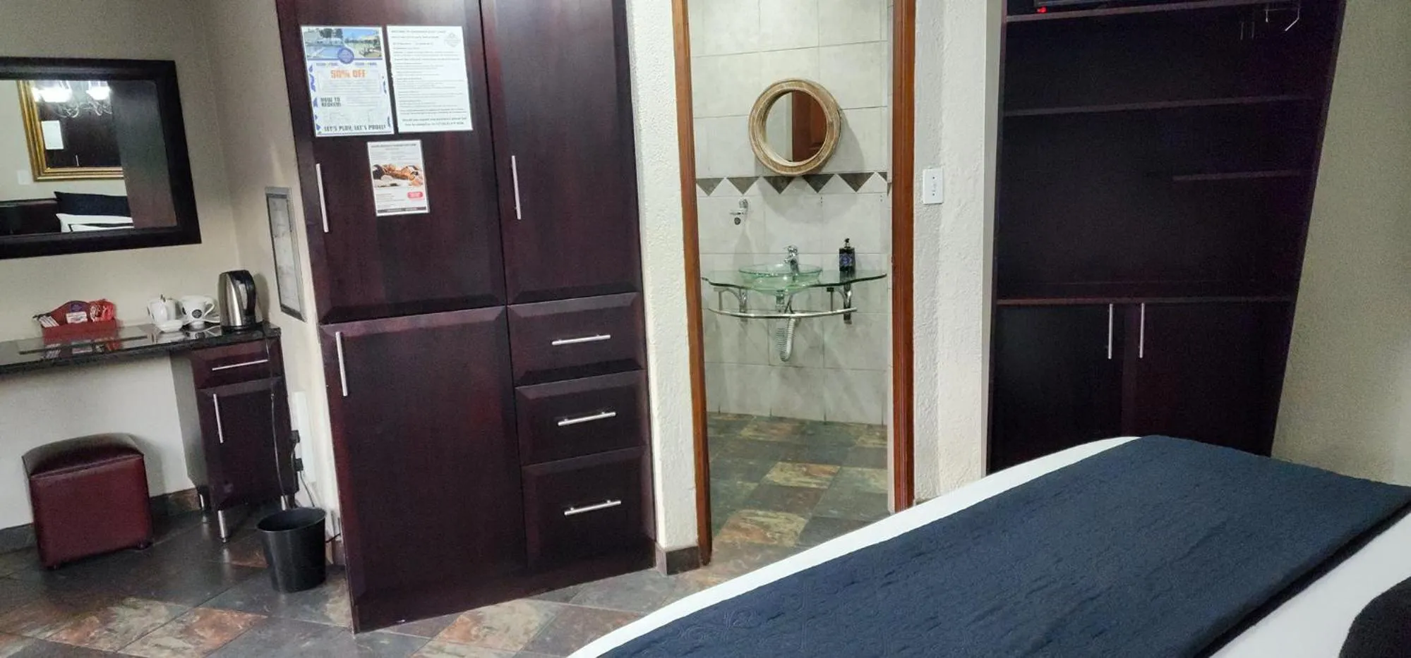 Bed in Goodnight Guest Lodge