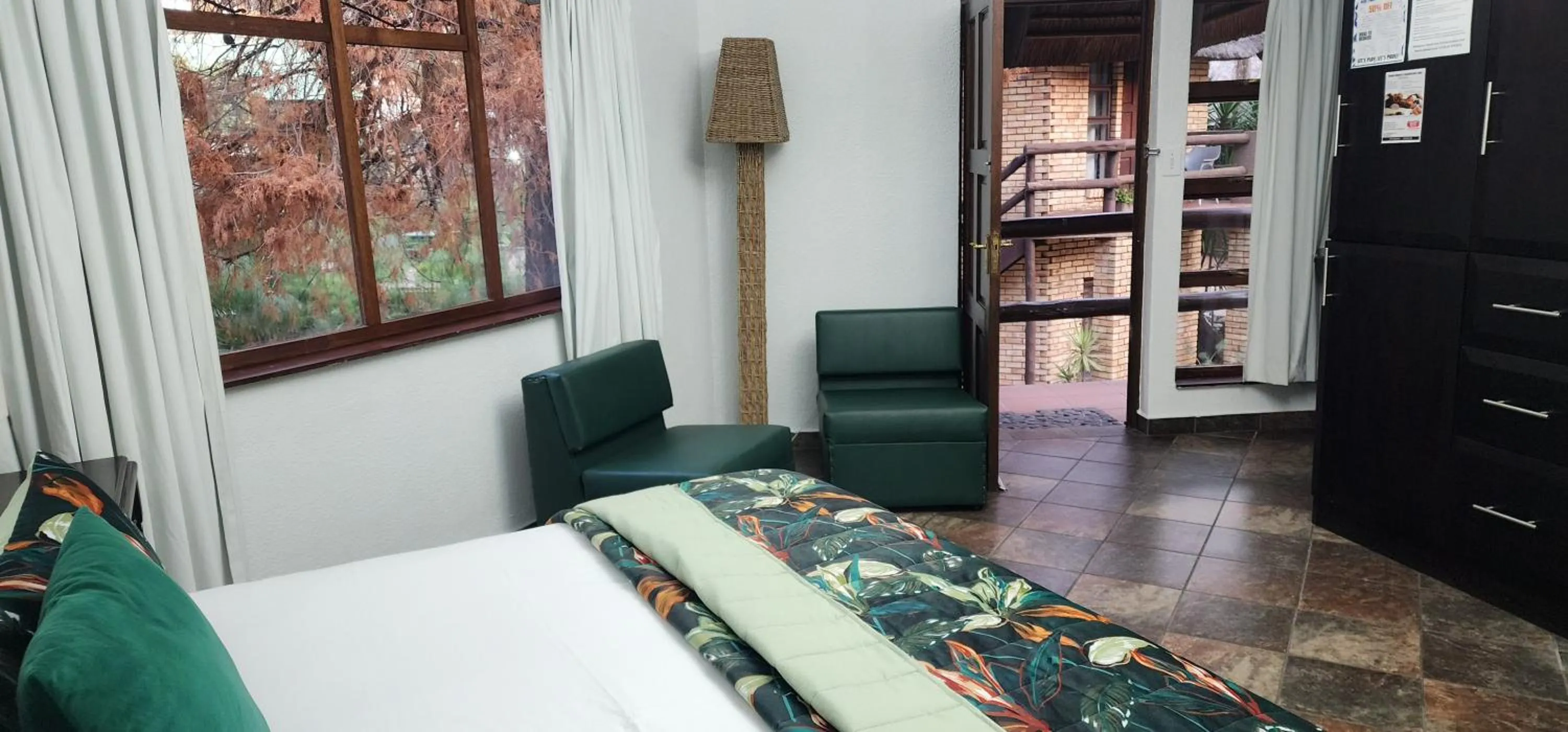 Bed in Goodnight Guest Lodge