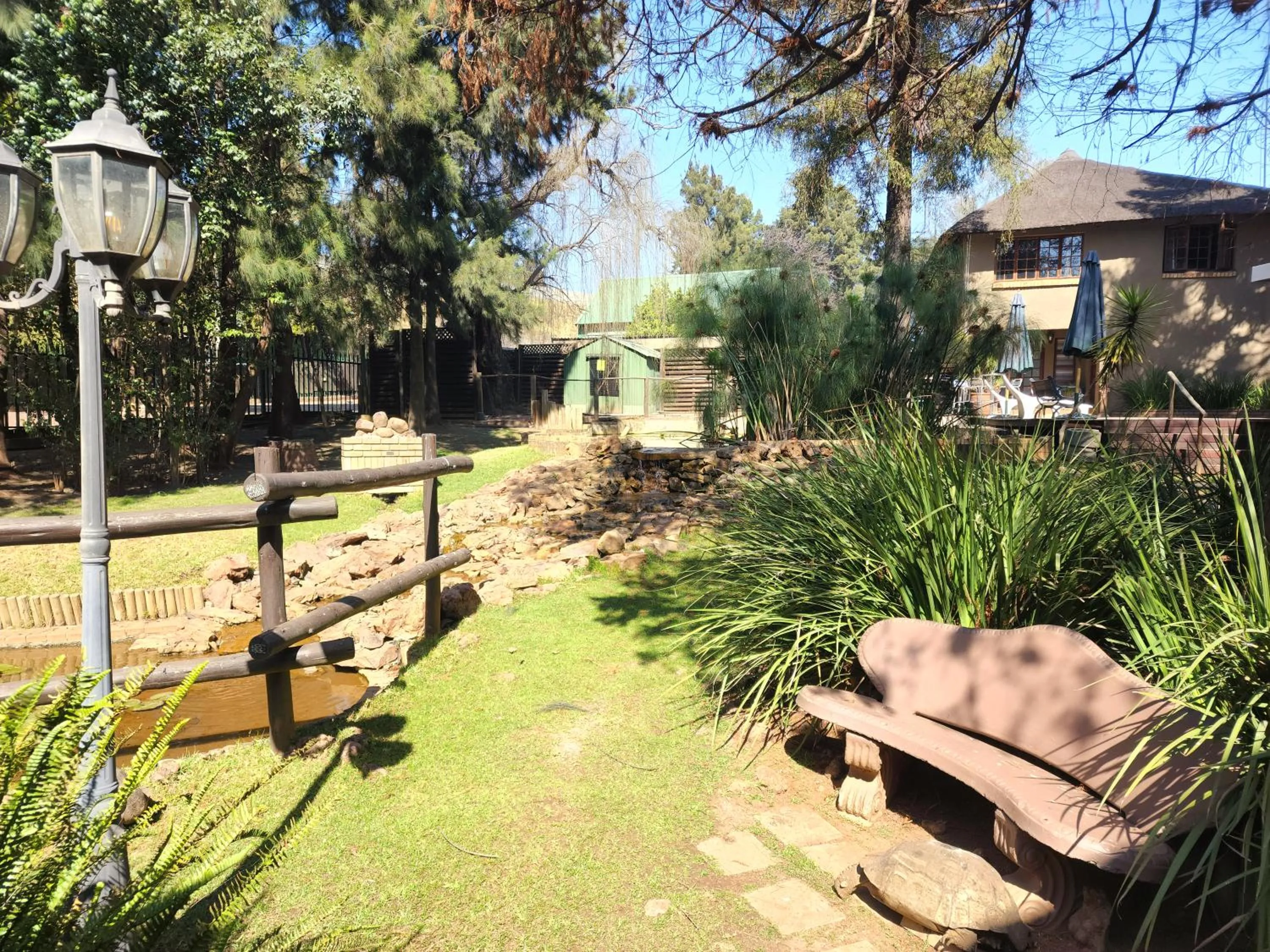 Garden in Goodnight Guest Lodge