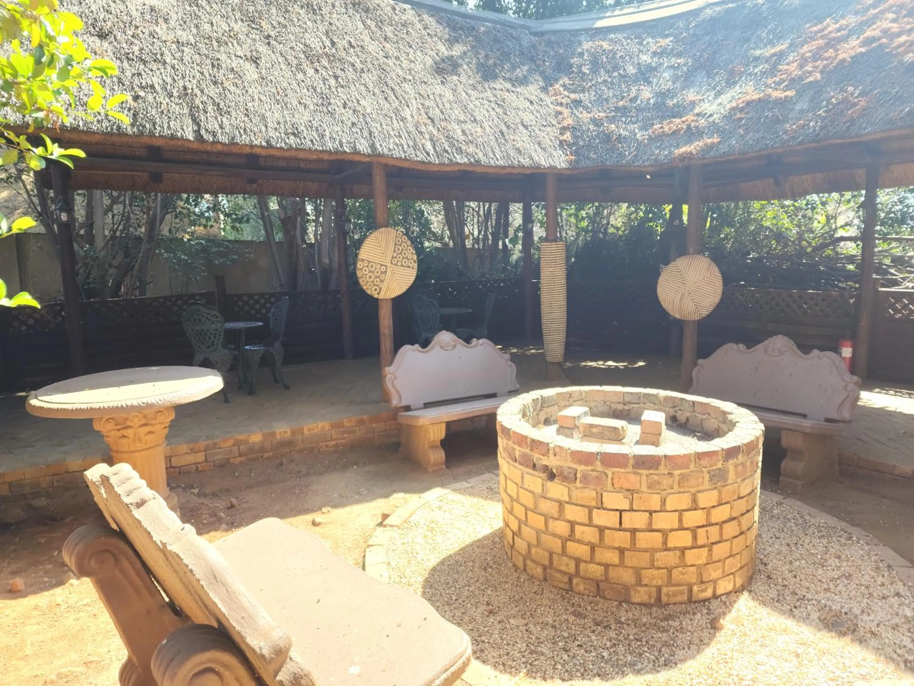 BBQ facilities in Goodnight Guest Lodge