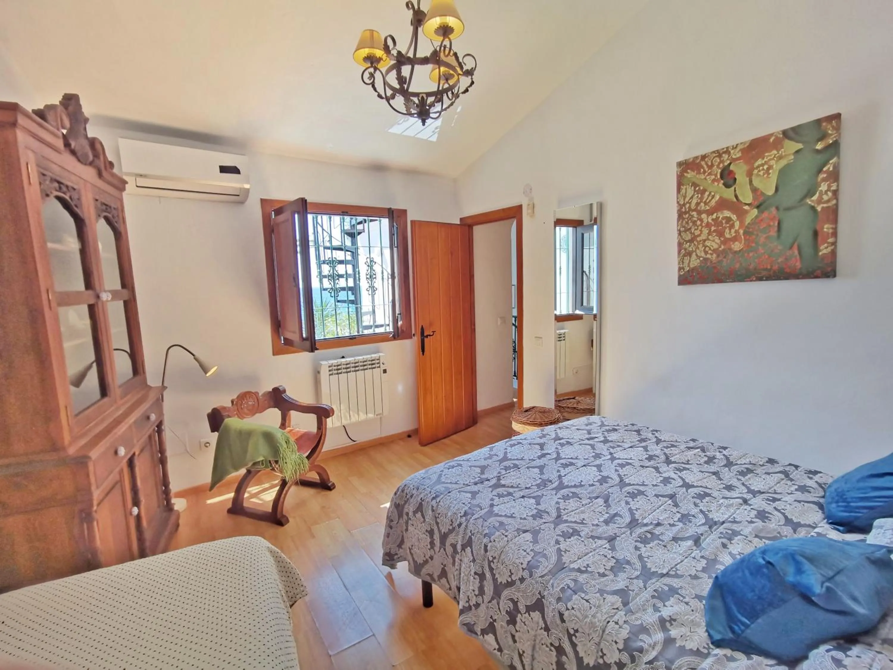 Bed in Villa Carabeo