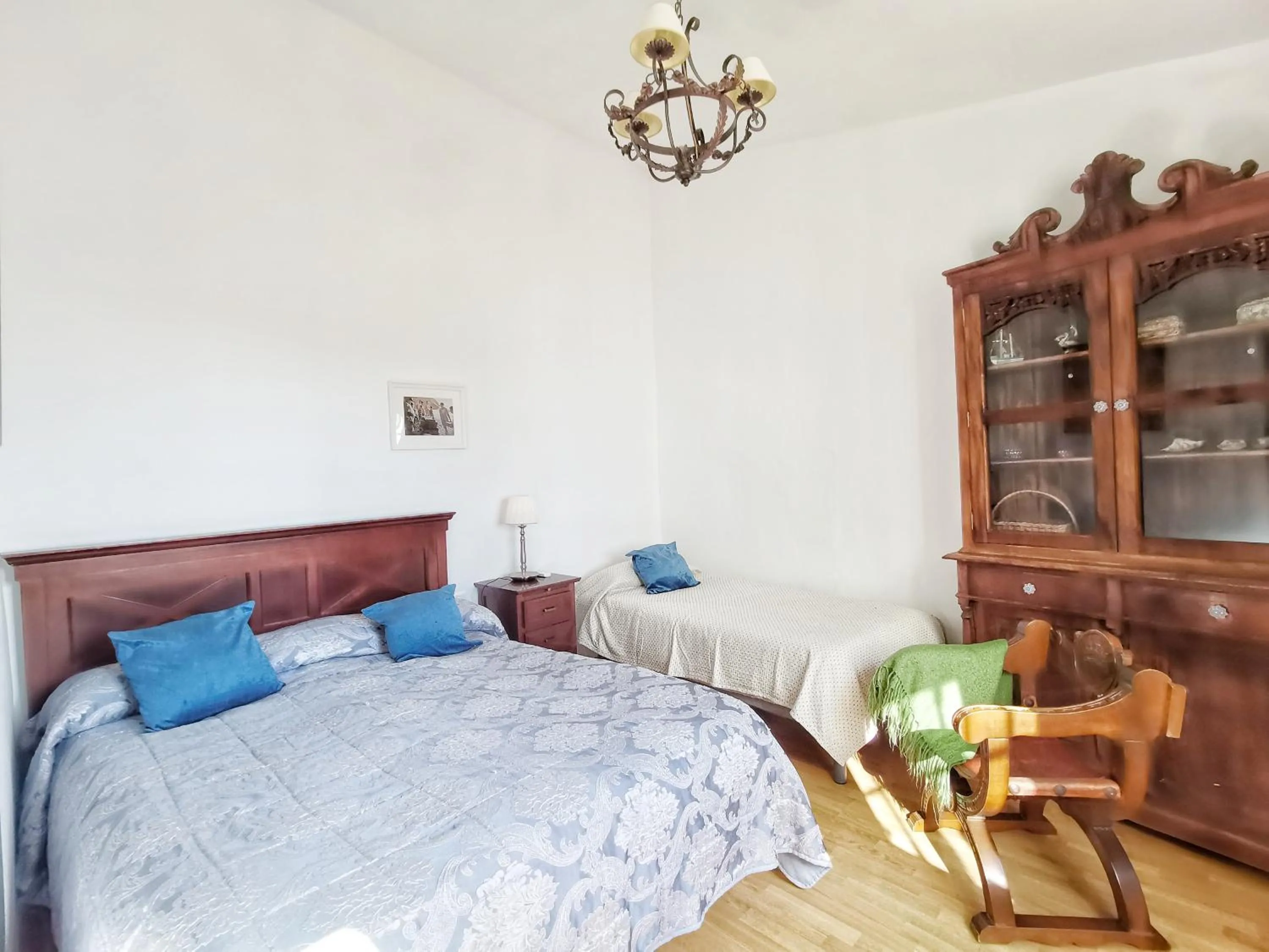 Bed in Villa Carabeo