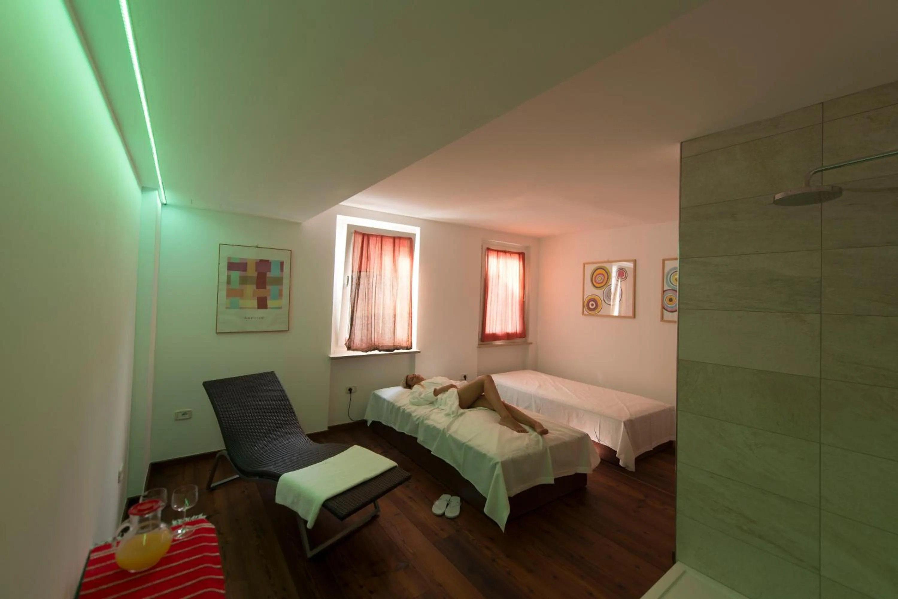 Spa and wellness centre/facilities, Bed in Hotel Romanda