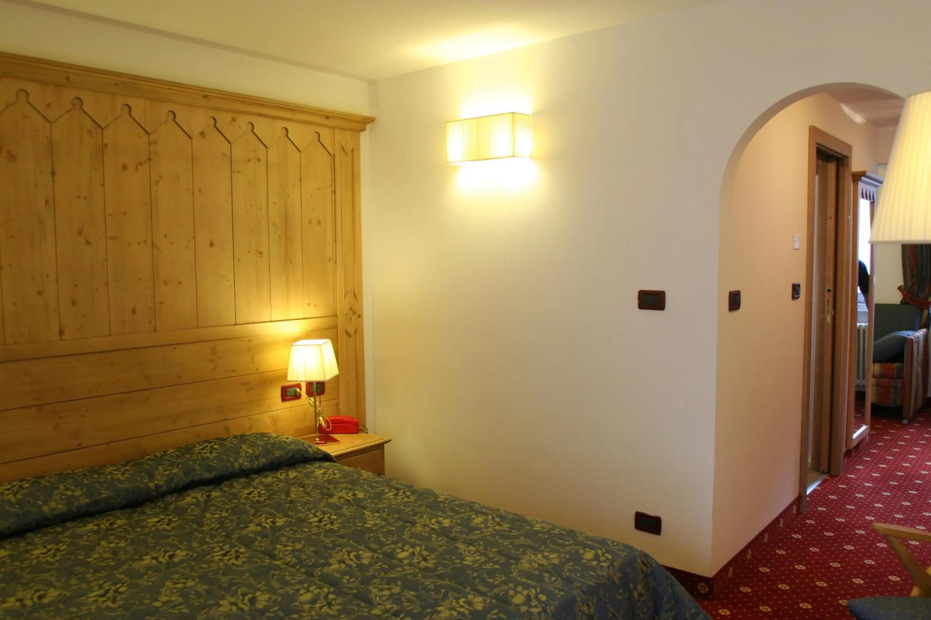 Bedroom, Bed in GH Hotel Monzoni