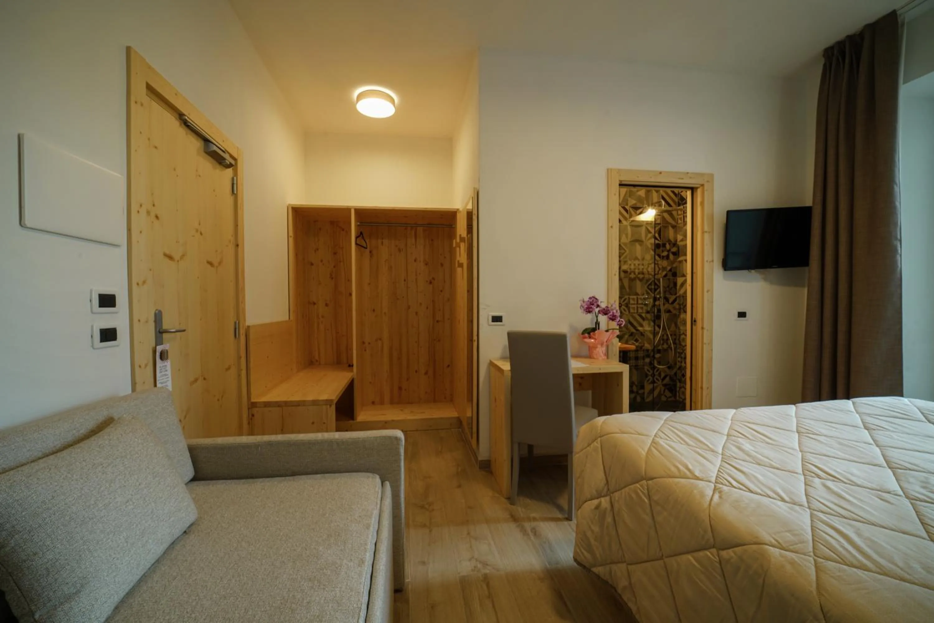 Bedroom, Bed in GH Hotel Monzoni