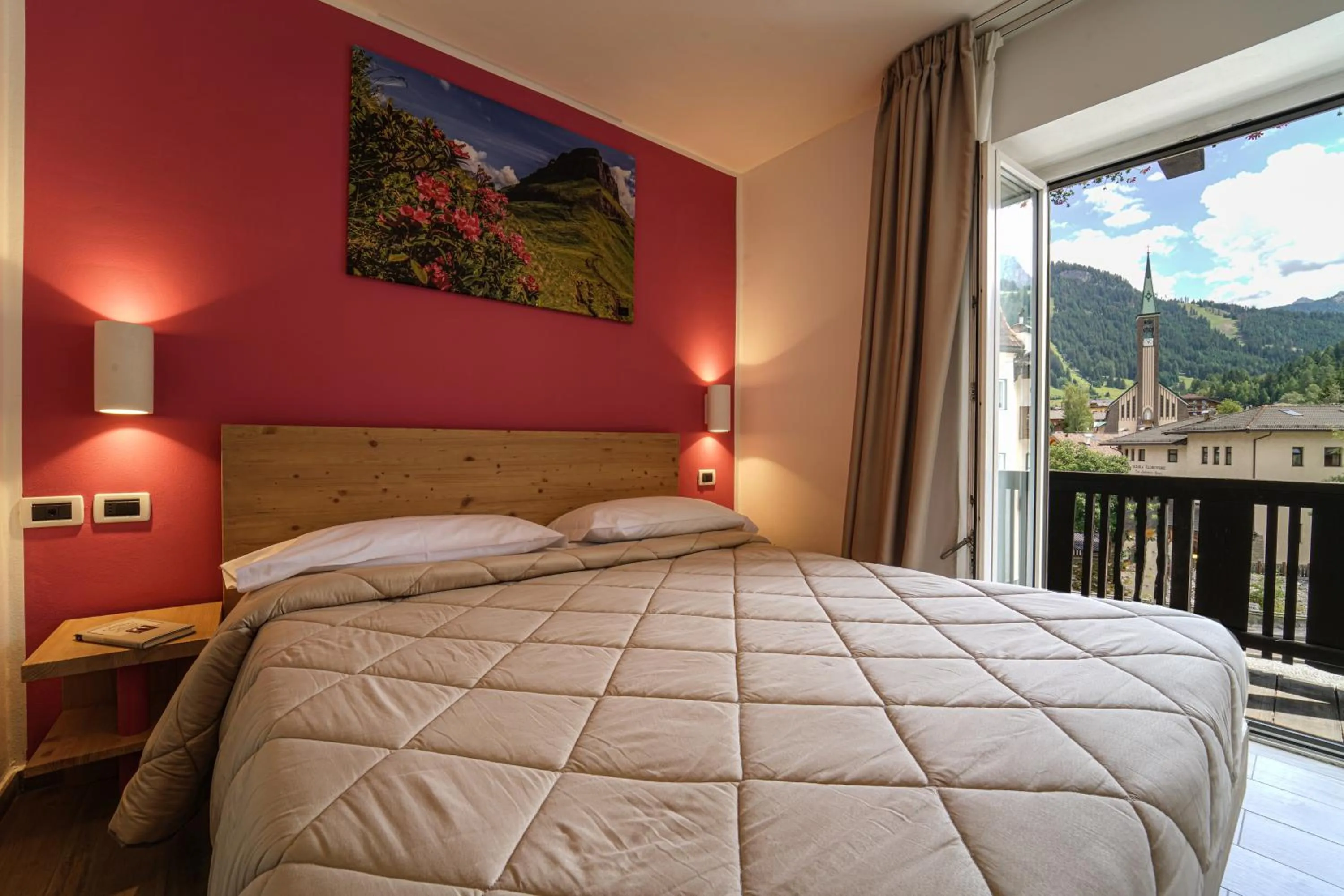 Bedroom, Bed in GH Hotel Monzoni