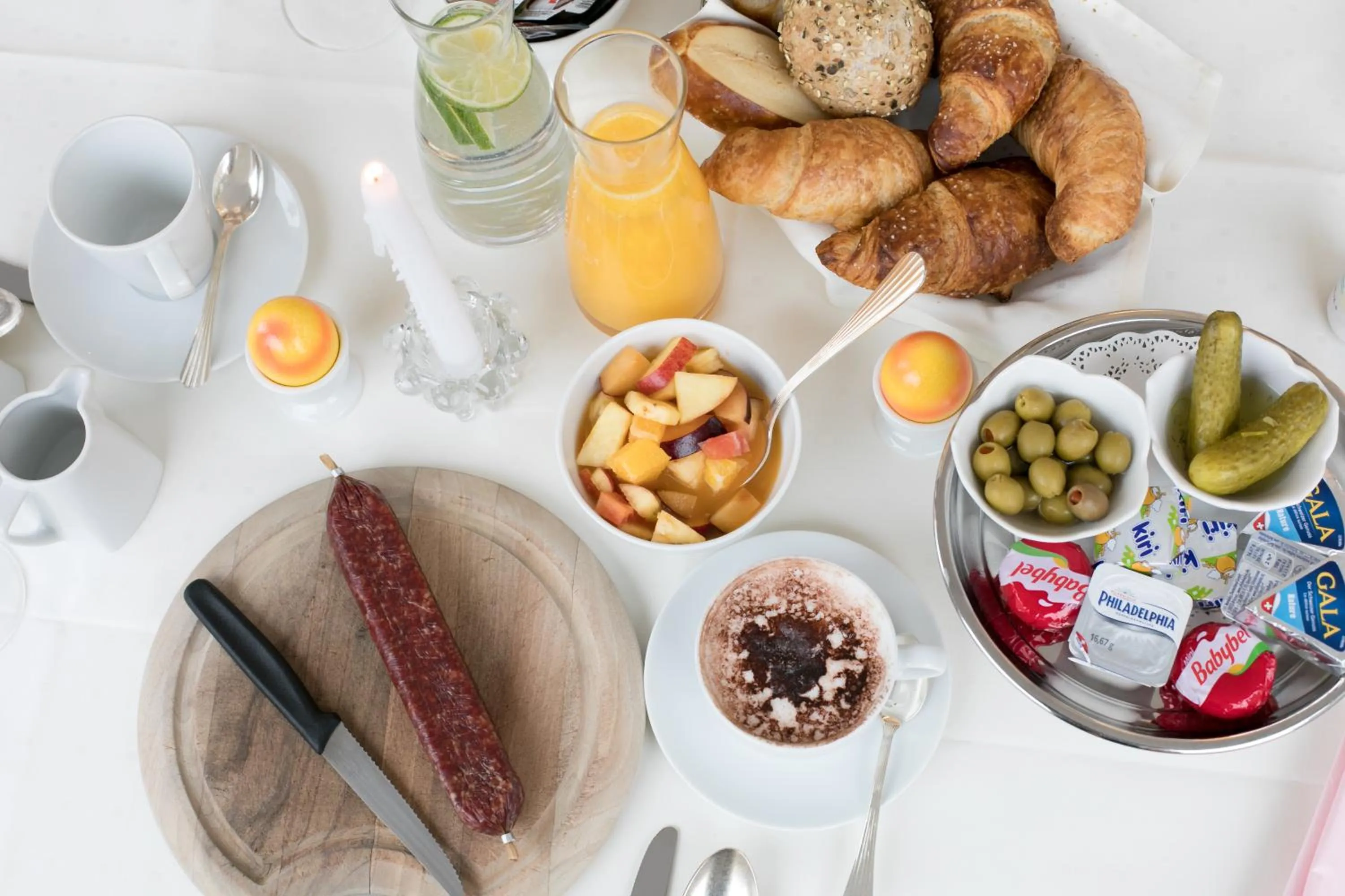 Buffet breakfast in Hotel Metropol