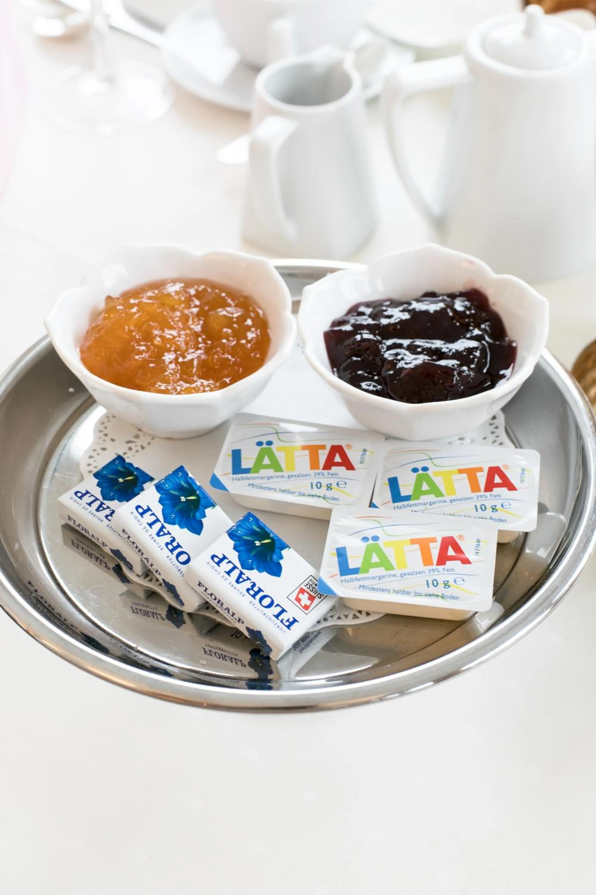 Buffet breakfast in Hotel Metropol