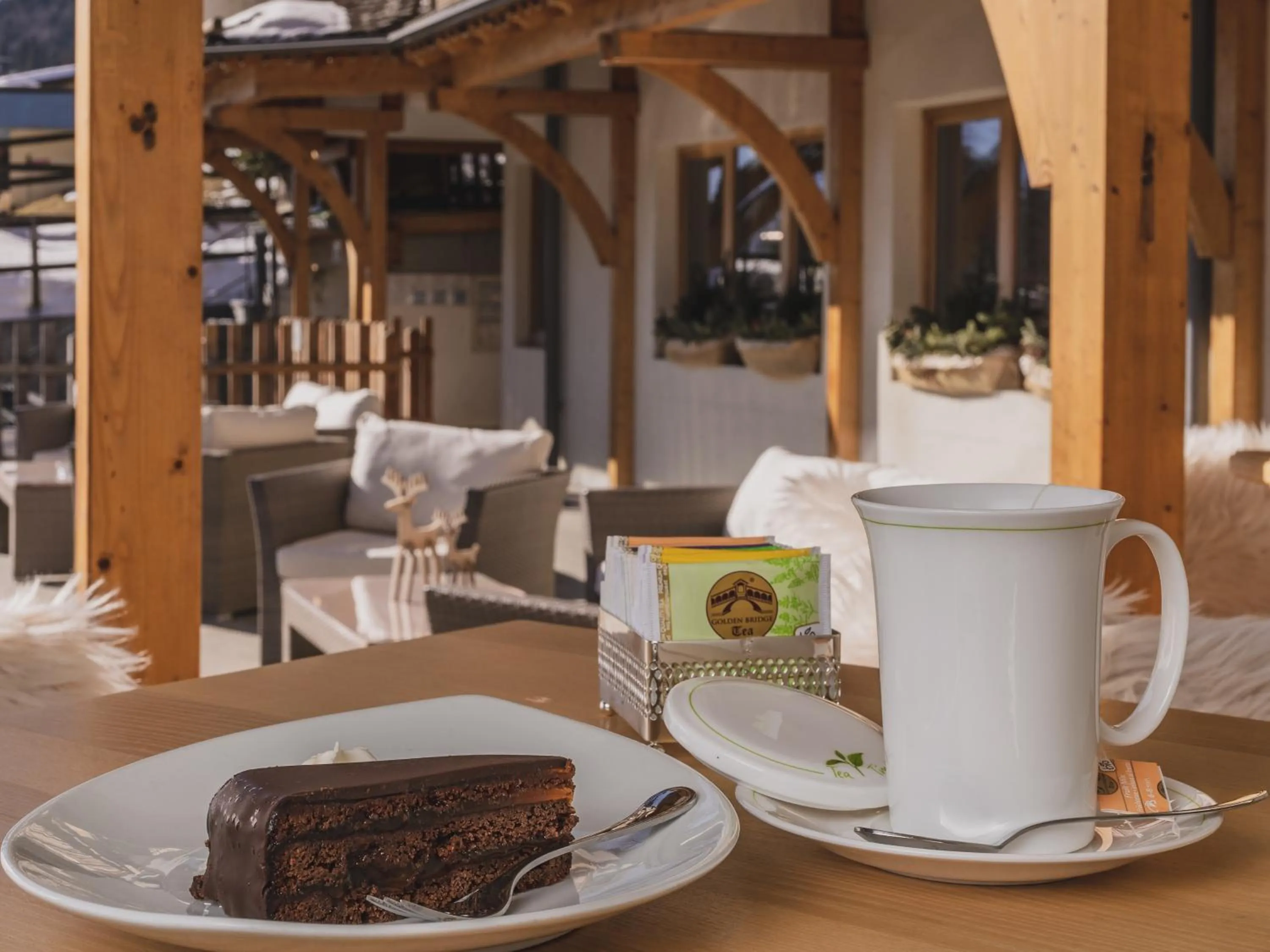 Balcony/Terrace in Hotel Crozzon