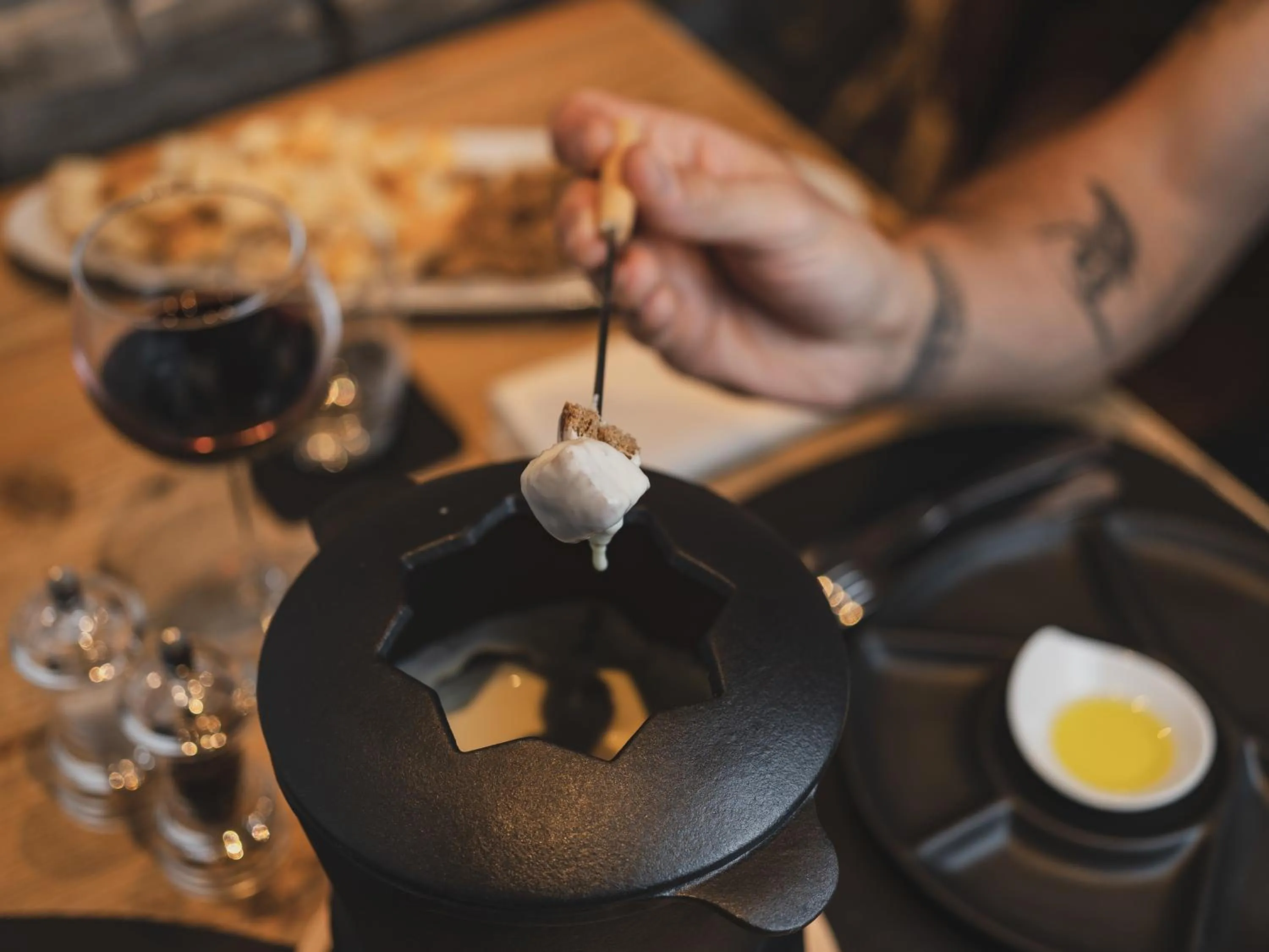 Restaurant/places to eat in Hotel Crozzon