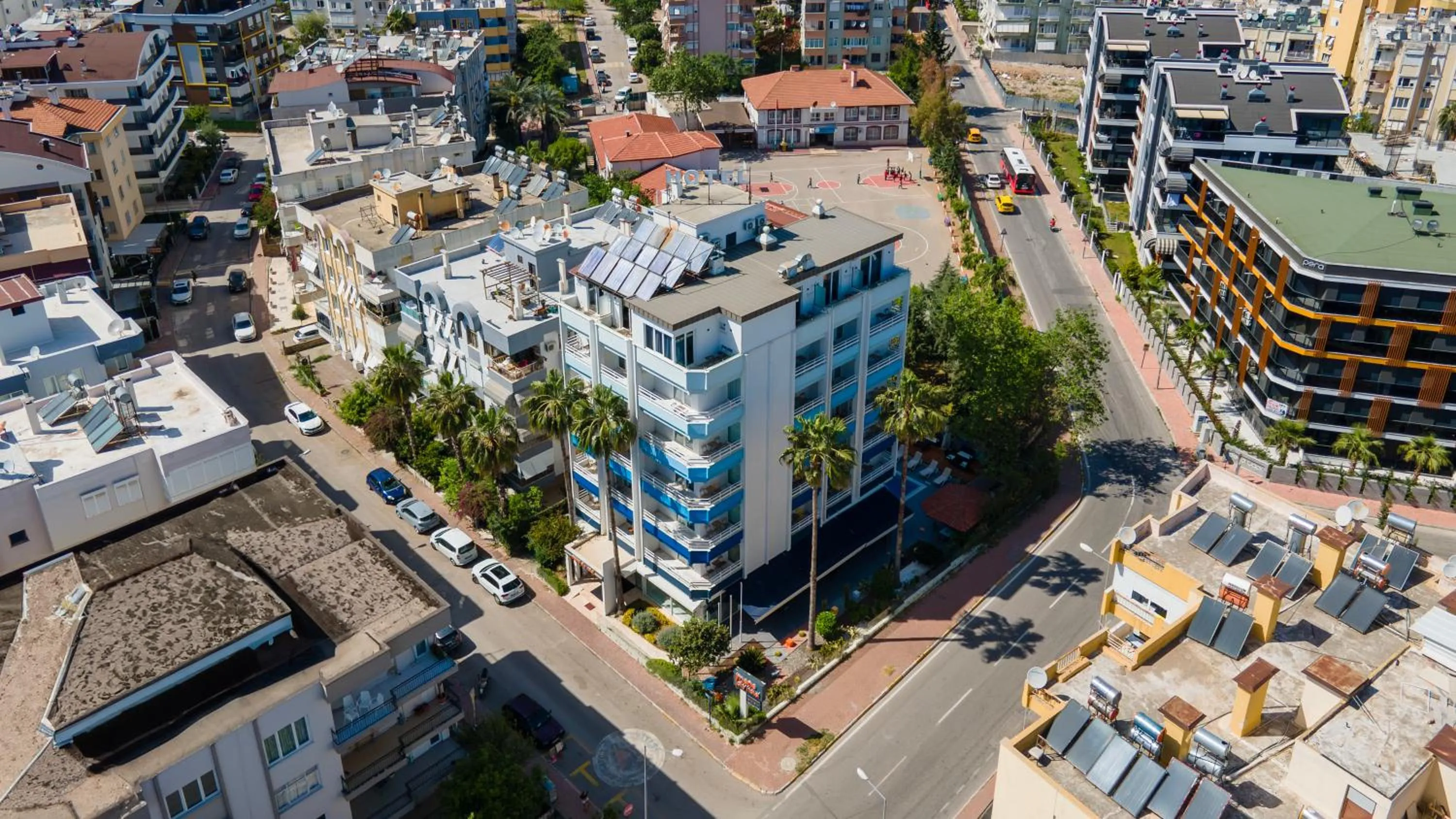 Property building in Mene City Hotel