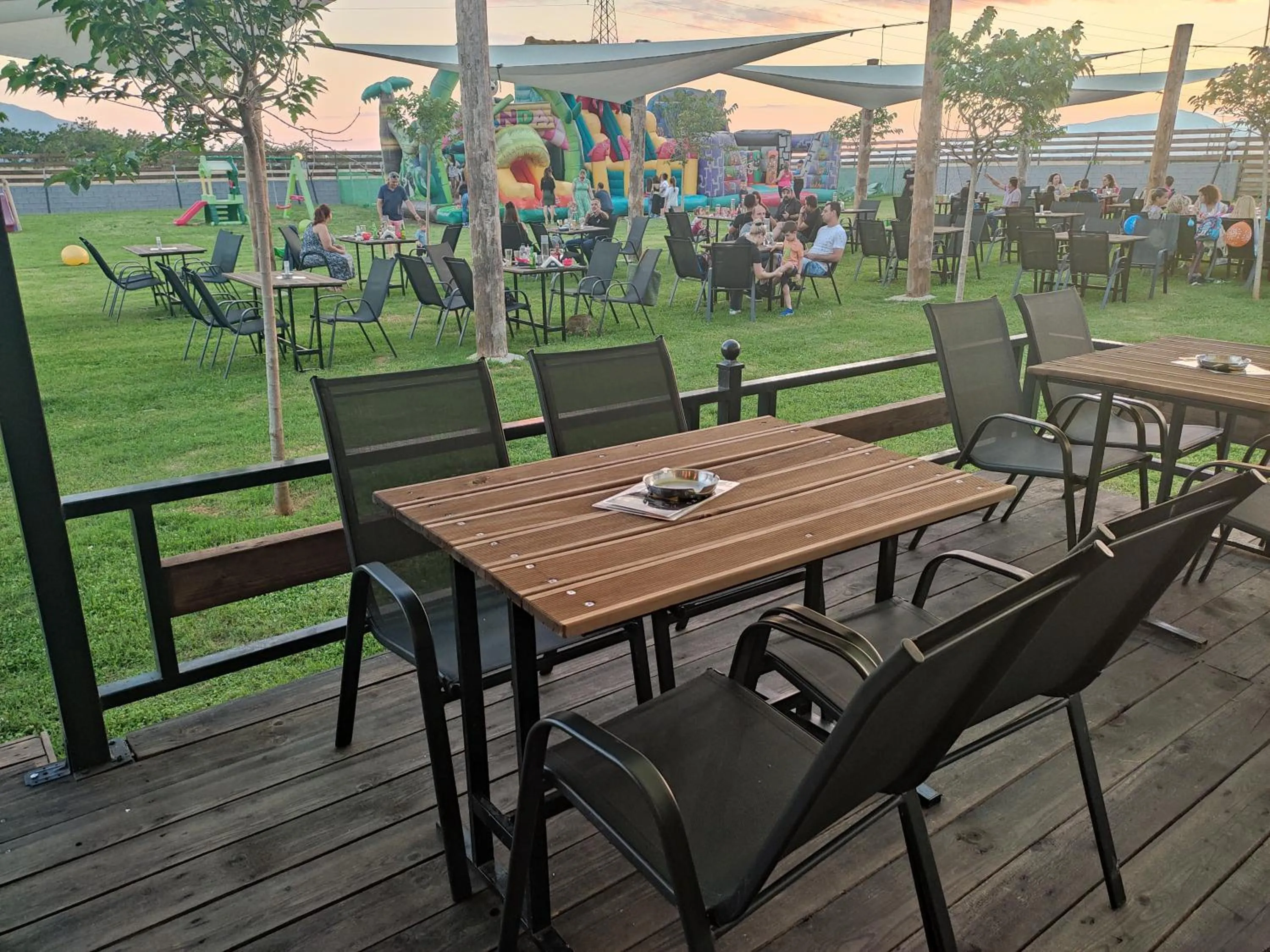 Patio in Hotel Alexandros