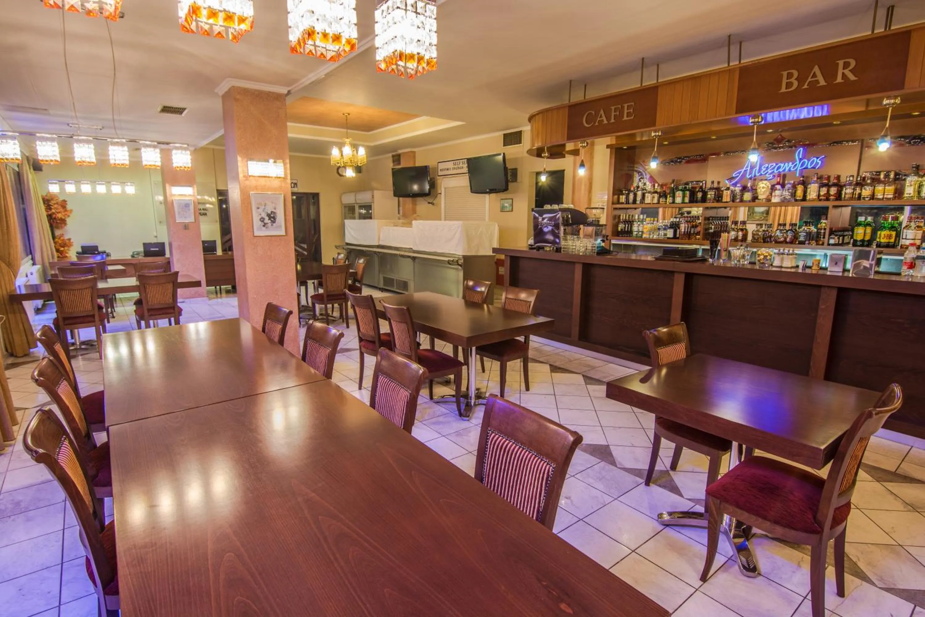 Restaurant/places to eat in Hotel Alexandros