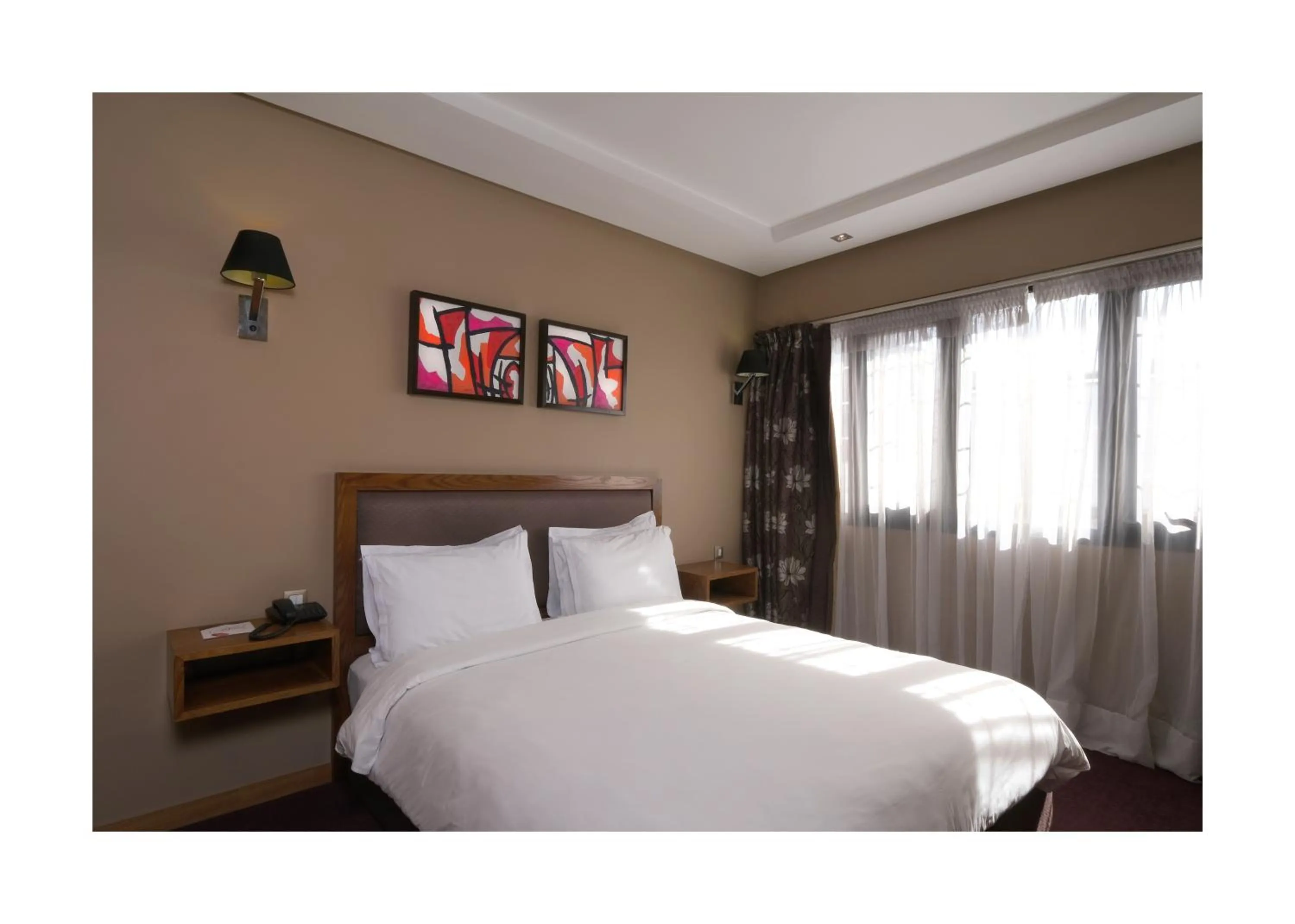Bedroom, Bed in Belere Urban Hotel Rabat