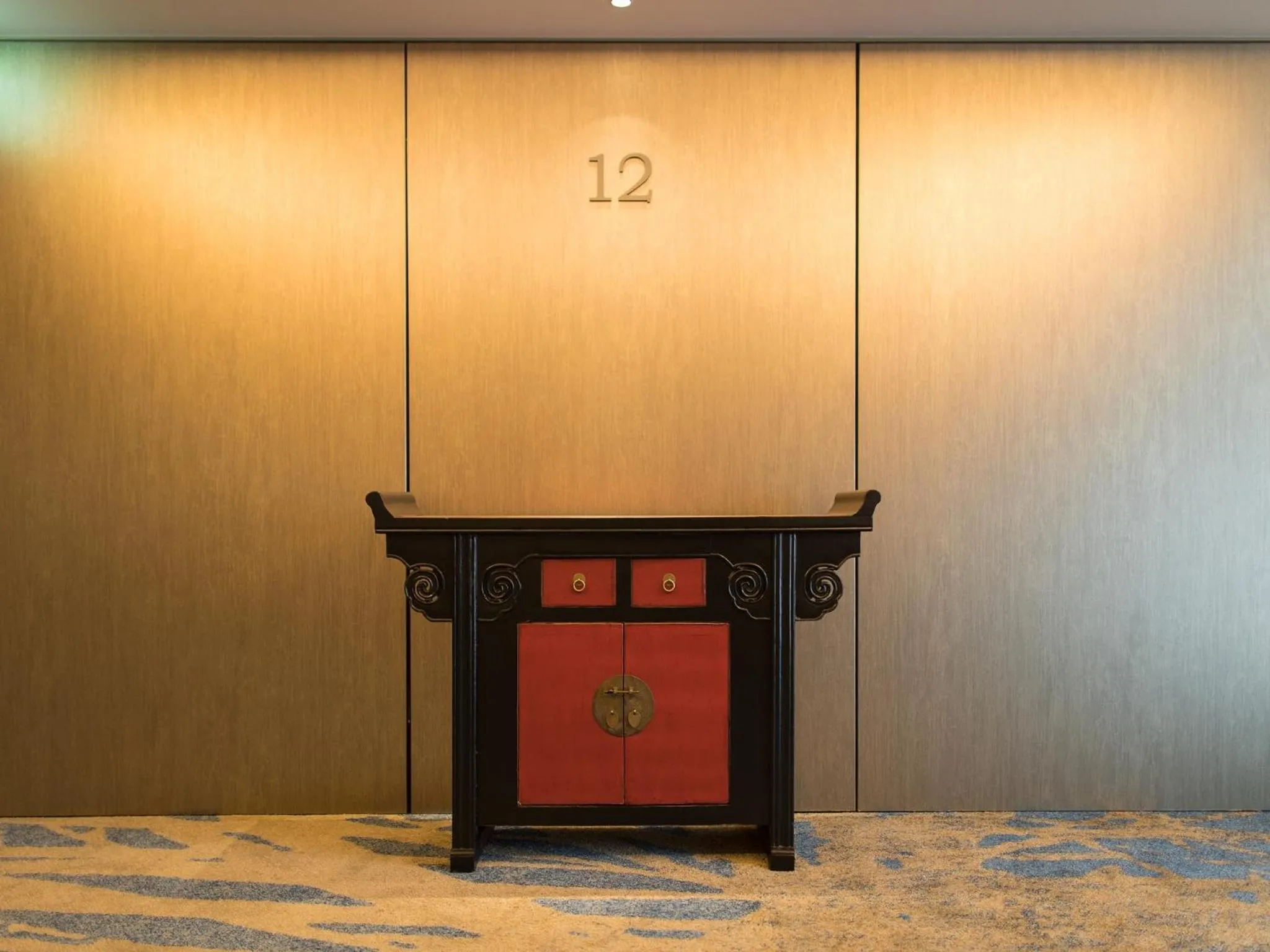 Decorative detail in JR Kyushu Hotel Blossom Naha