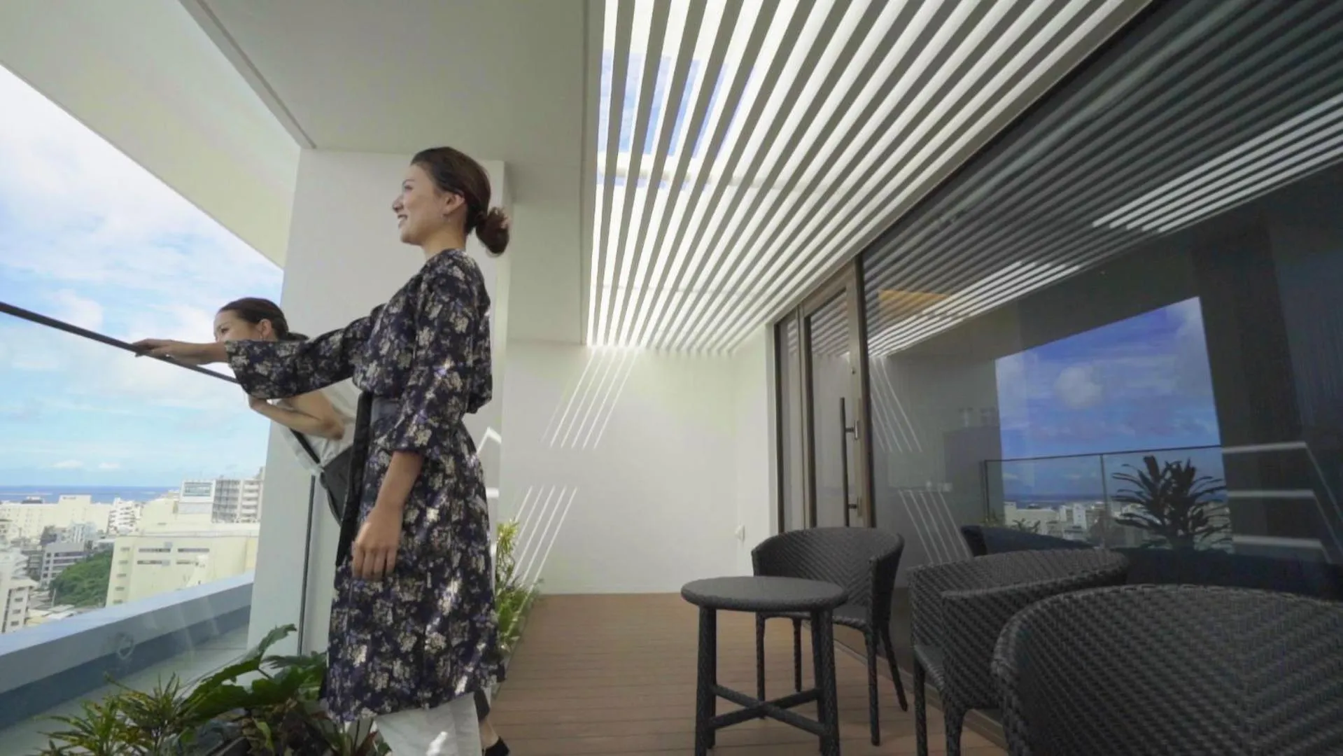 Balcony/Terrace in JR Kyushu Hotel Blossom Naha