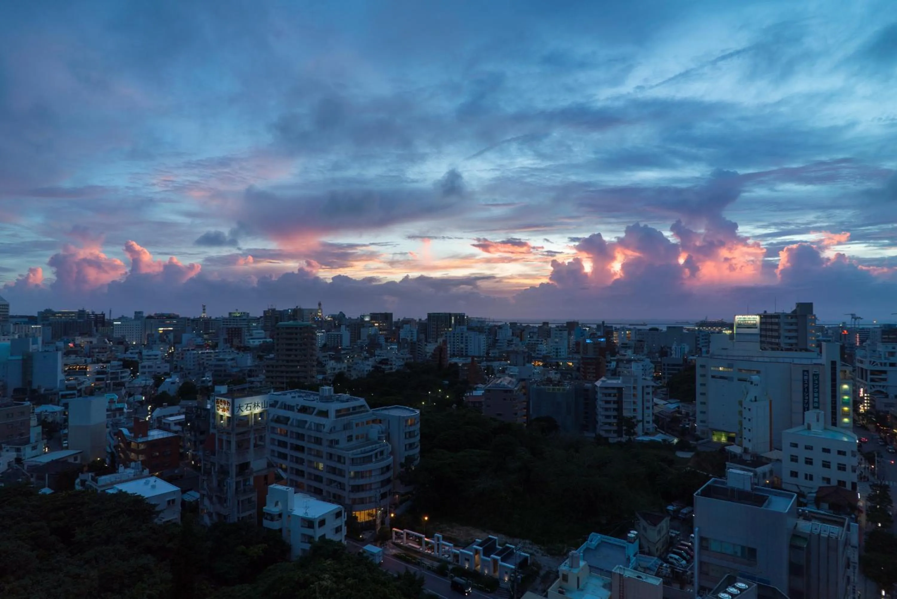 City view in JR Kyushu Hotel Blossom Naha