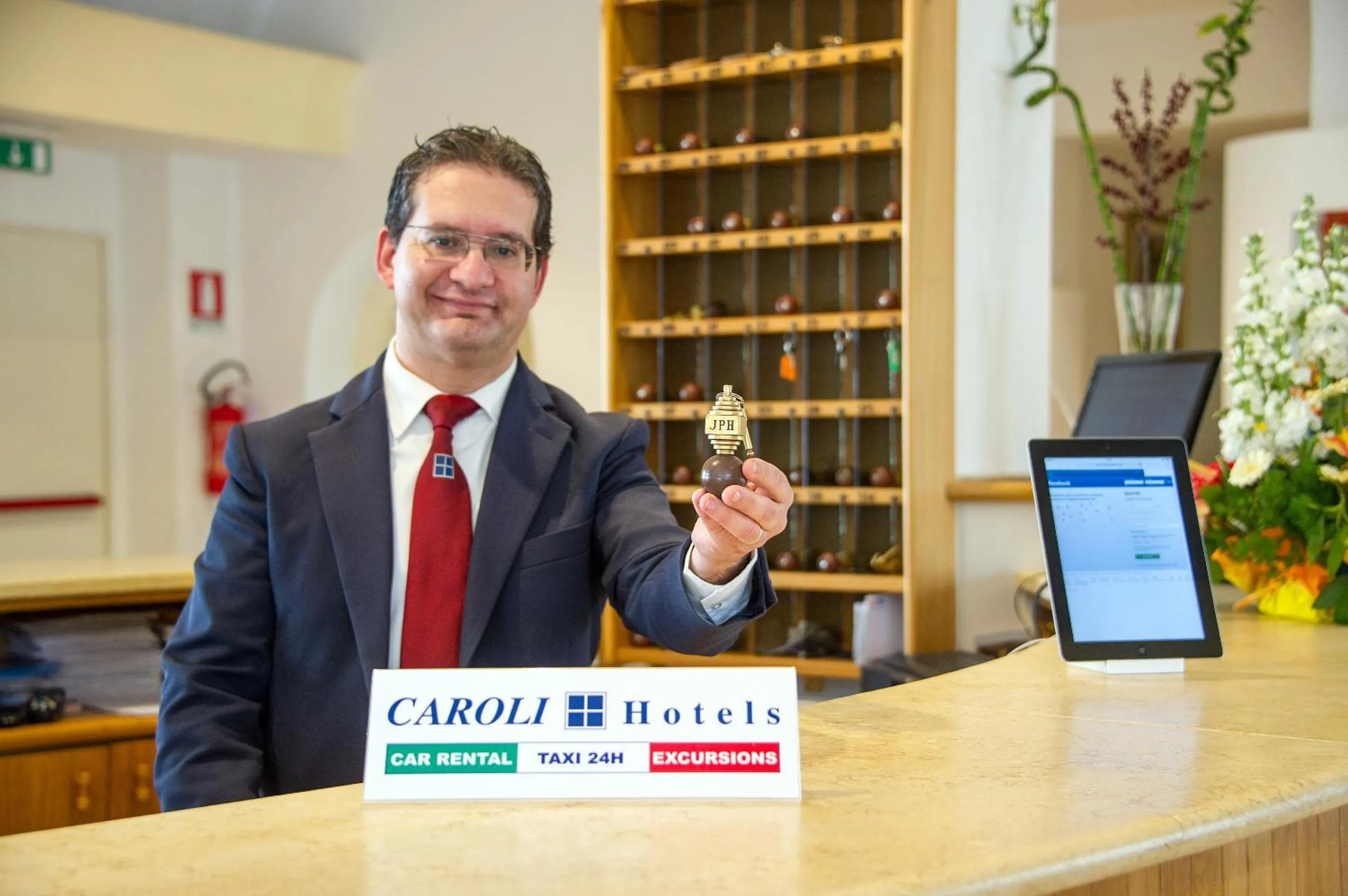 Lobby or reception in Joli Park Hotel - Caroli Hotels