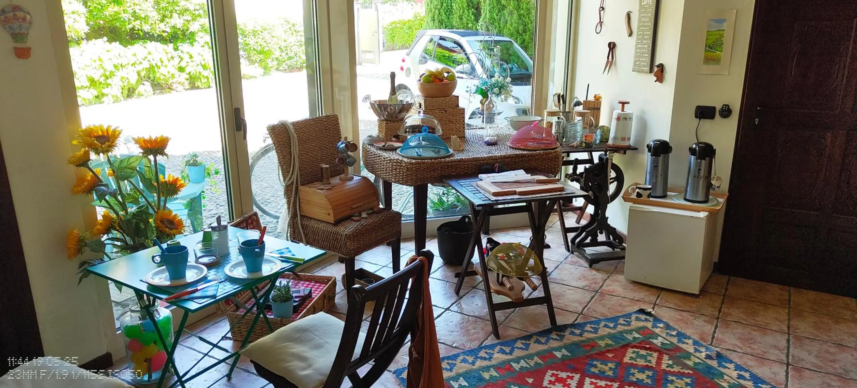Living room in B&B Dolce vista al lago Lugano