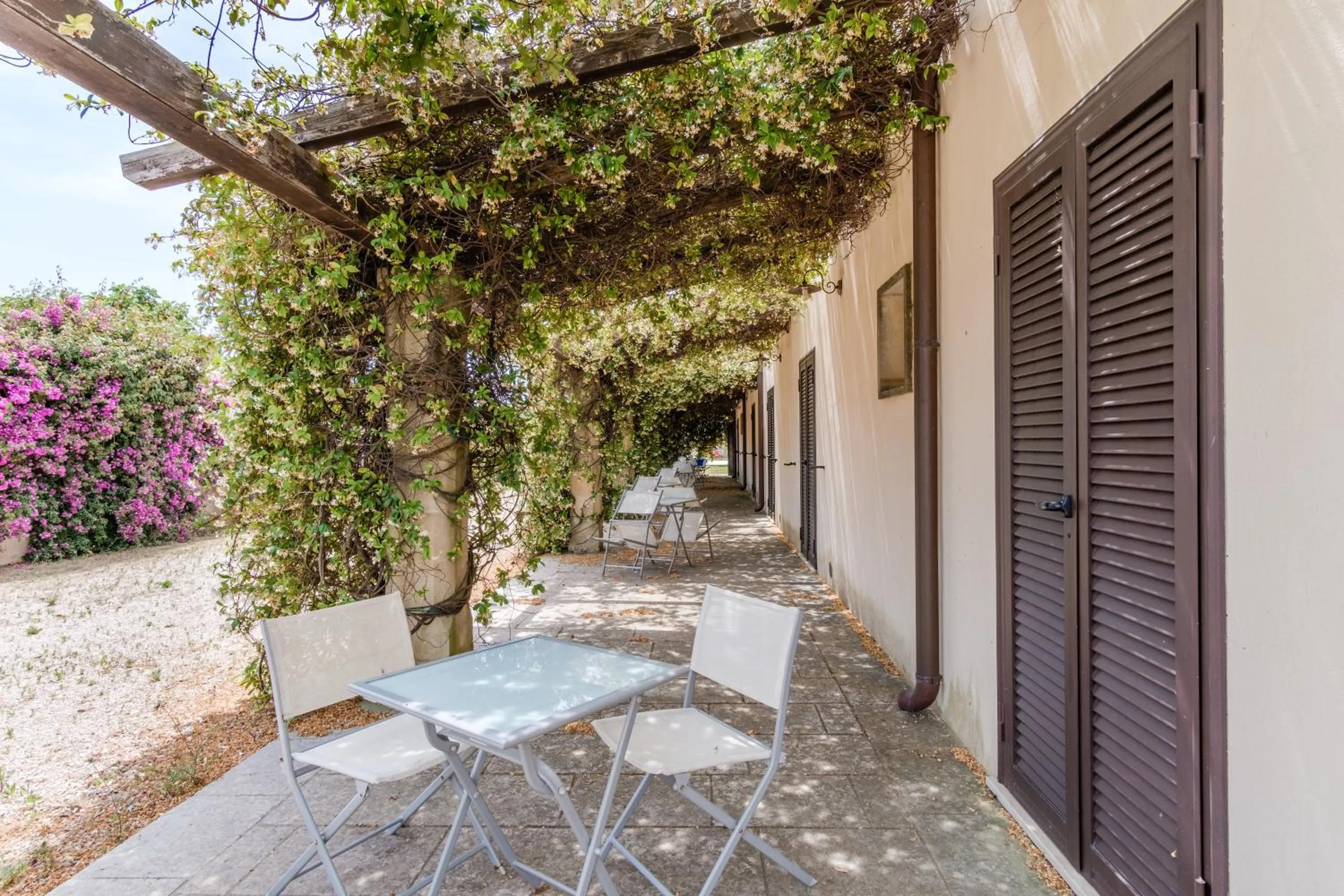 Patio in Masseria Li Campi