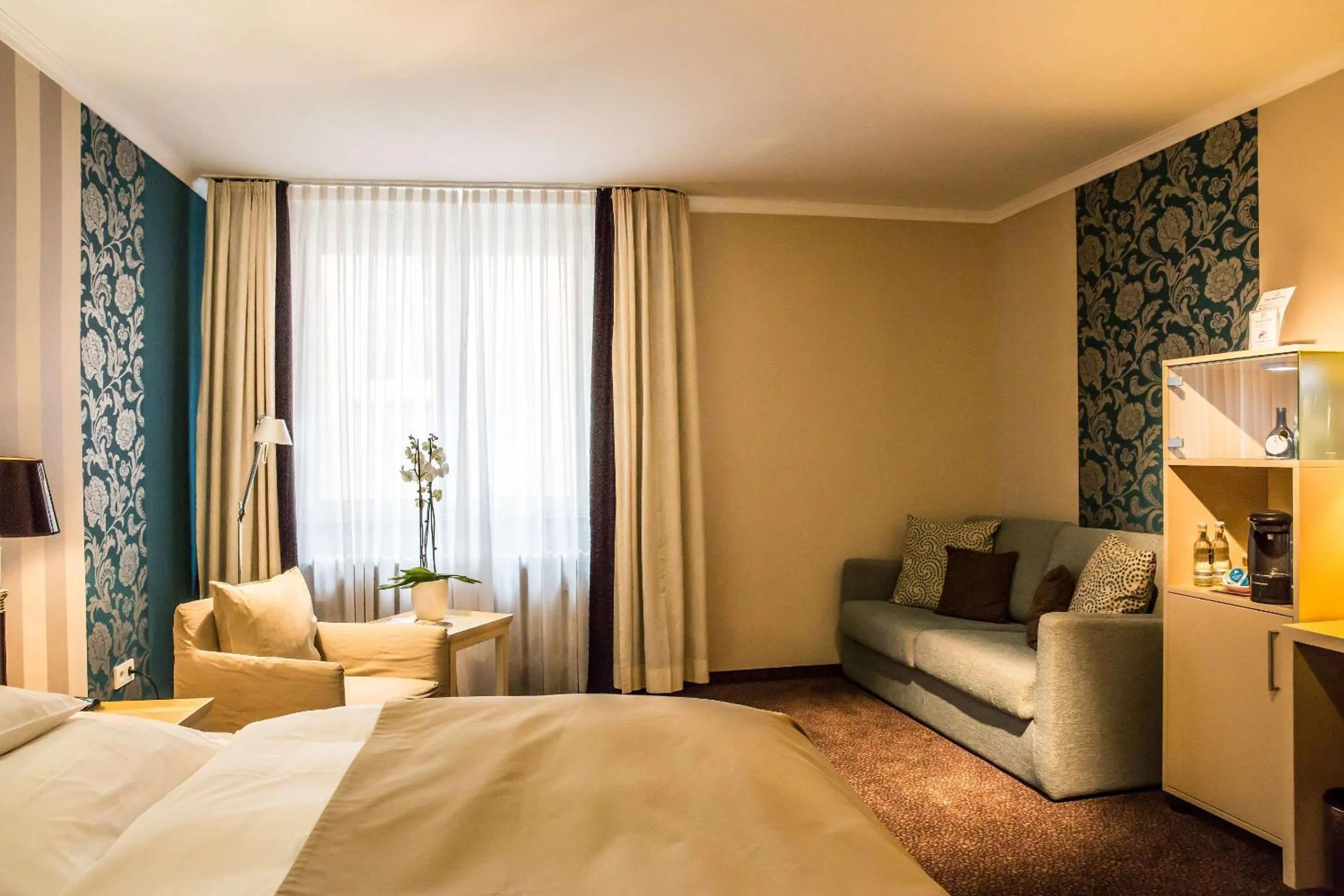 Bedroom, Bed in Best Western Premier Hotel Rebstock