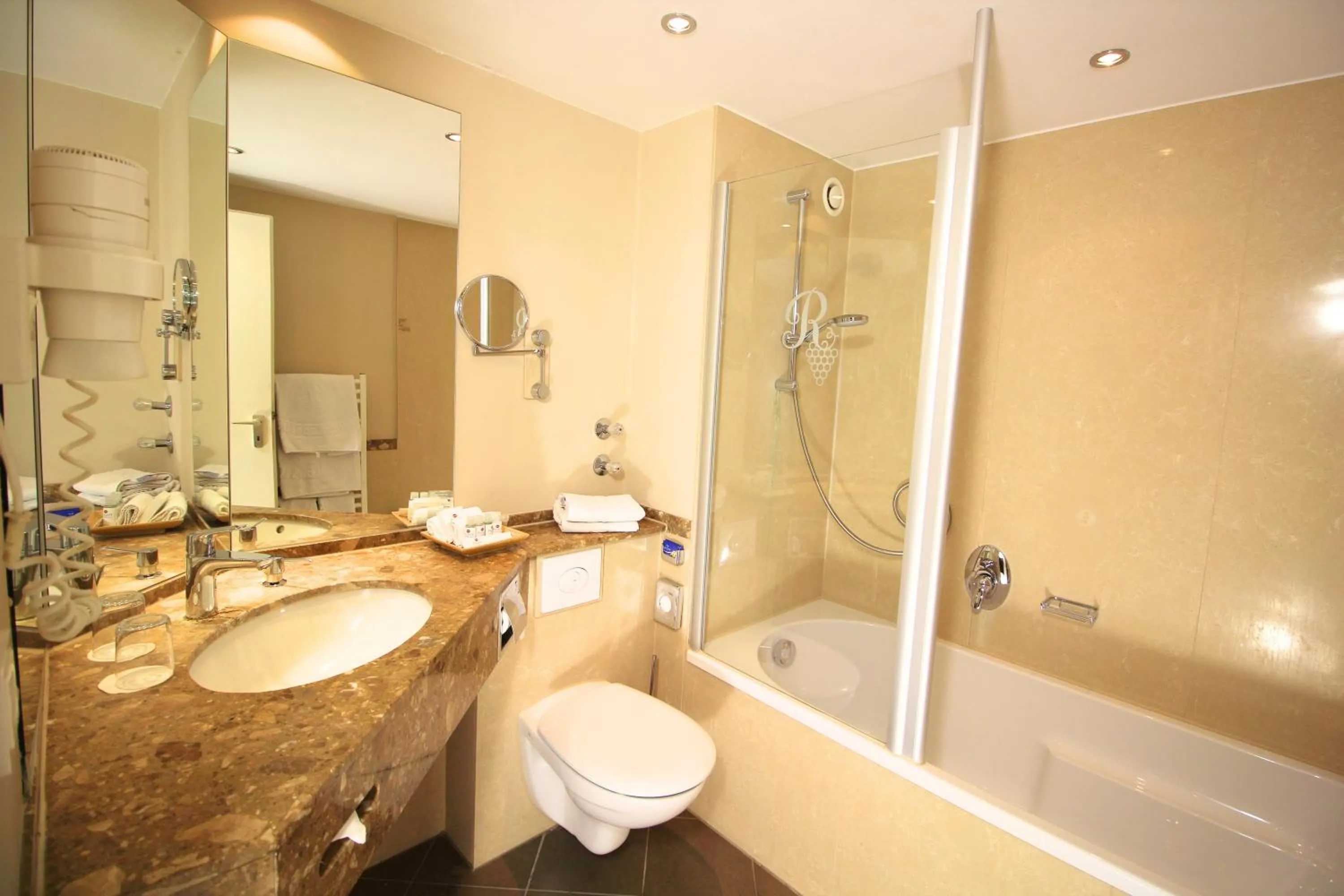 Bathroom in Best Western Premier Hotel Rebstock