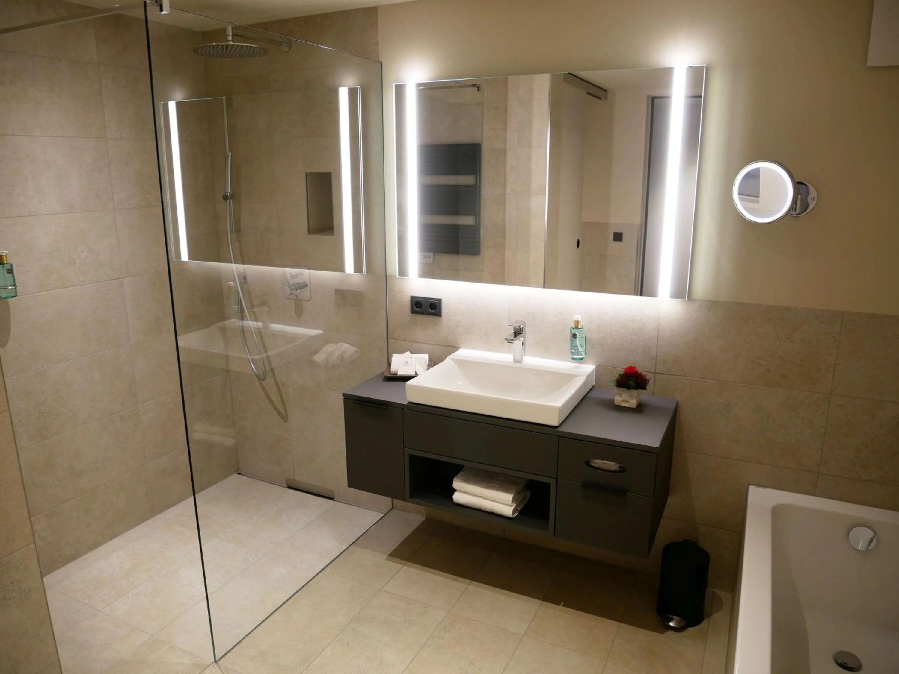 Bathroom in Best Western Premier Hotel Rebstock