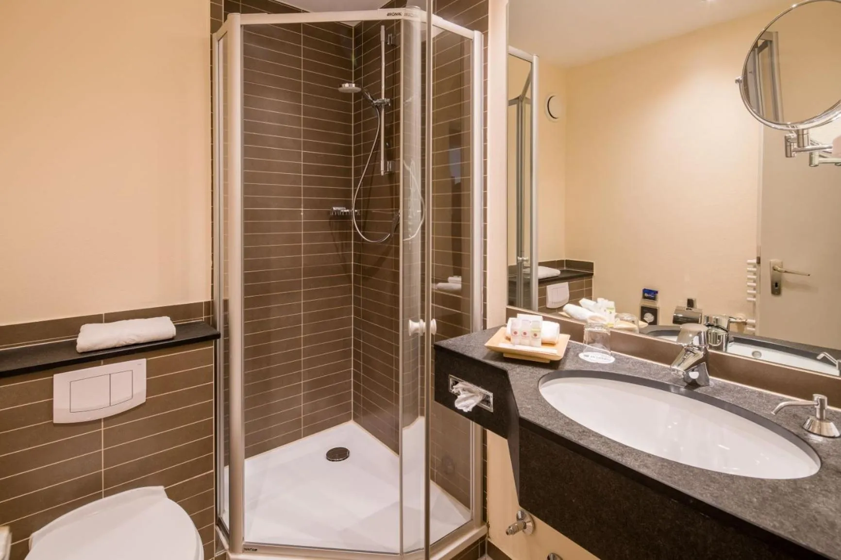 Bathroom in Best Western Premier Hotel Rebstock