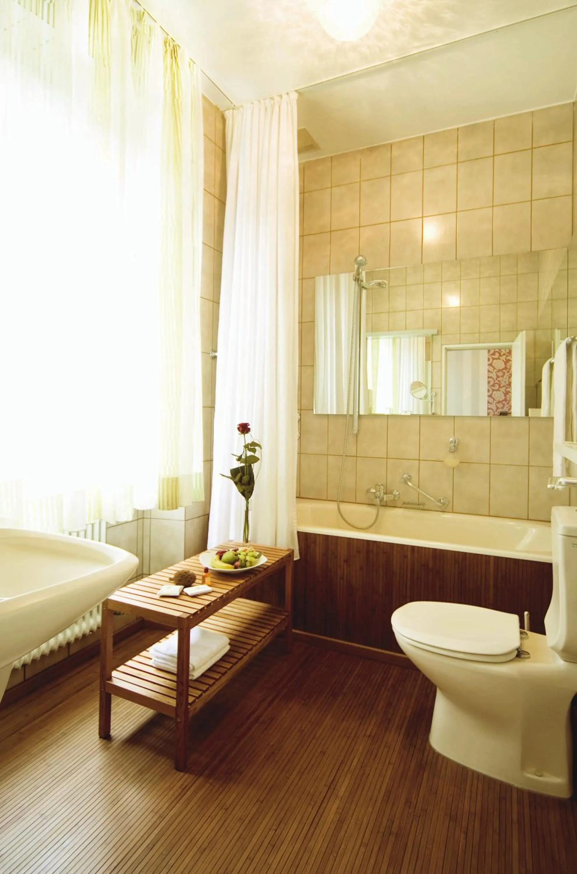 Bathroom in Best Western Premier Hotel Rebstock