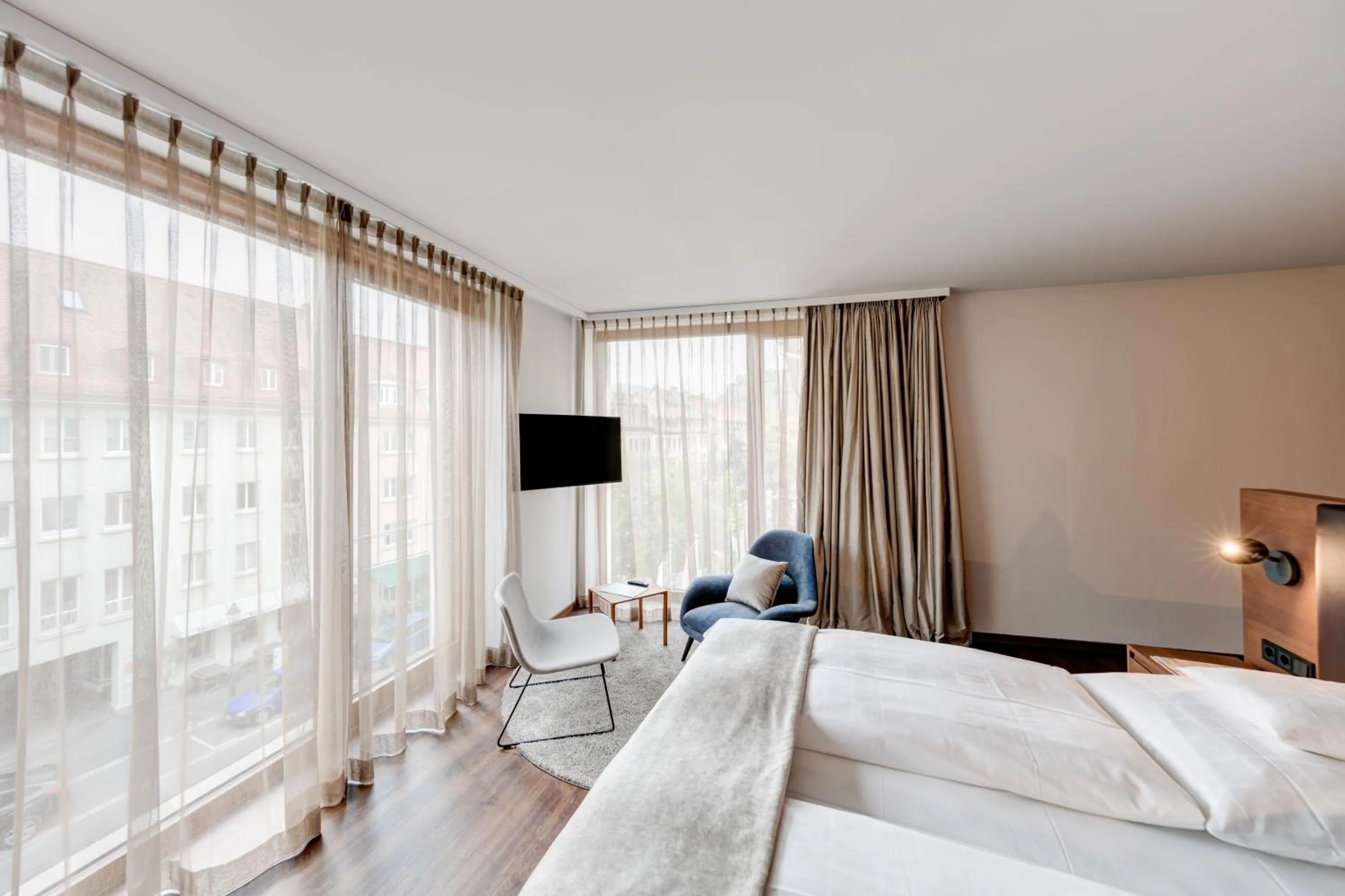 Decorative detail, Bed in Best Western Premier Hotel Rebstock