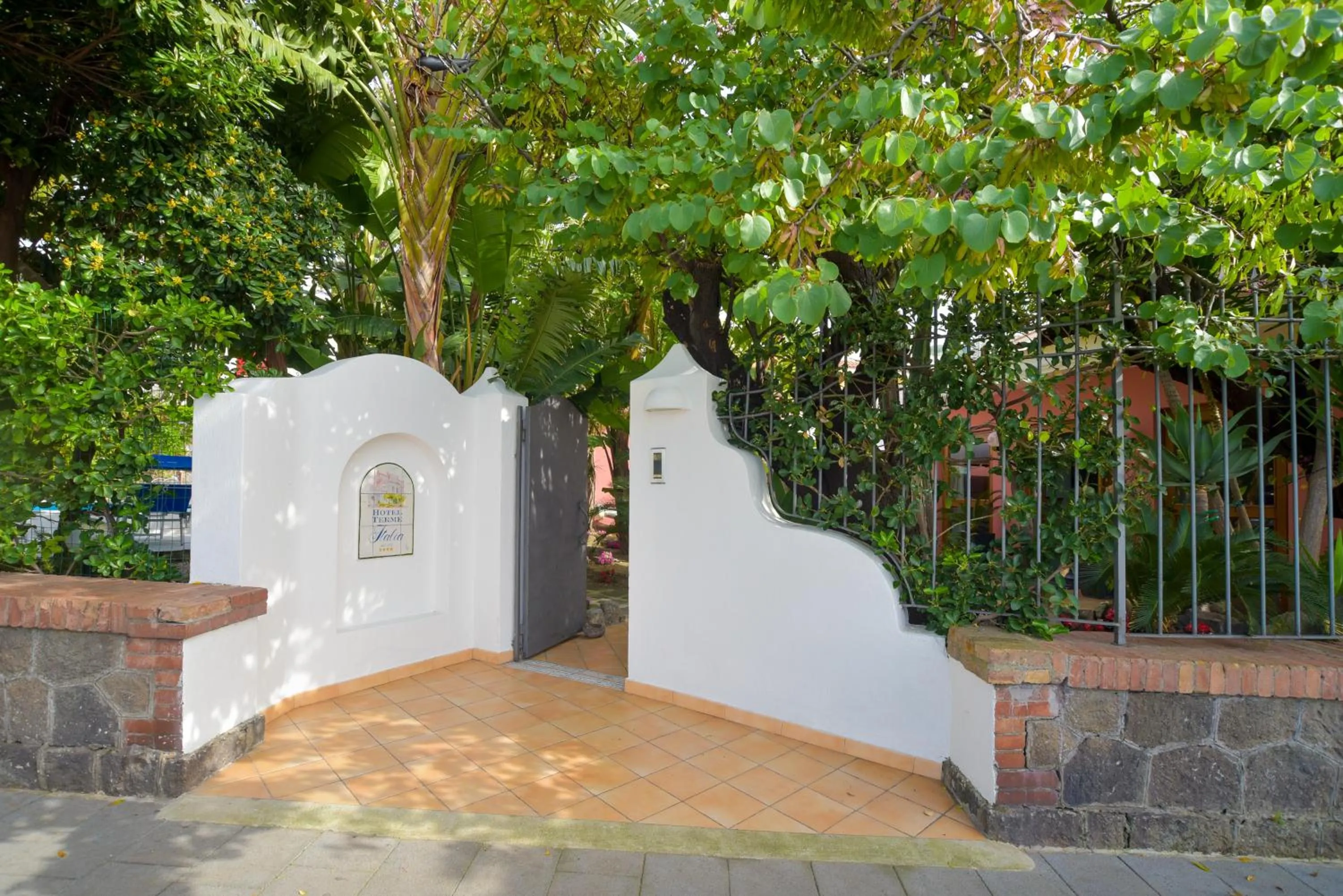 Facade/entrance in Albergo Italia - Beach Hotel