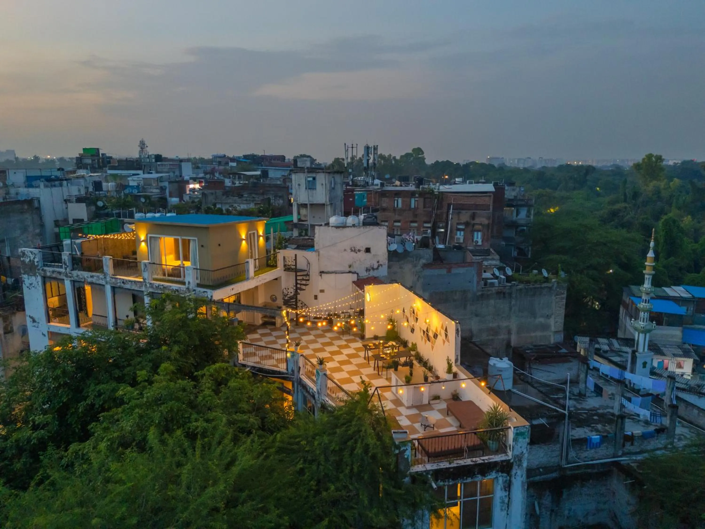Street view in Minimalist One Hauz Khas Village