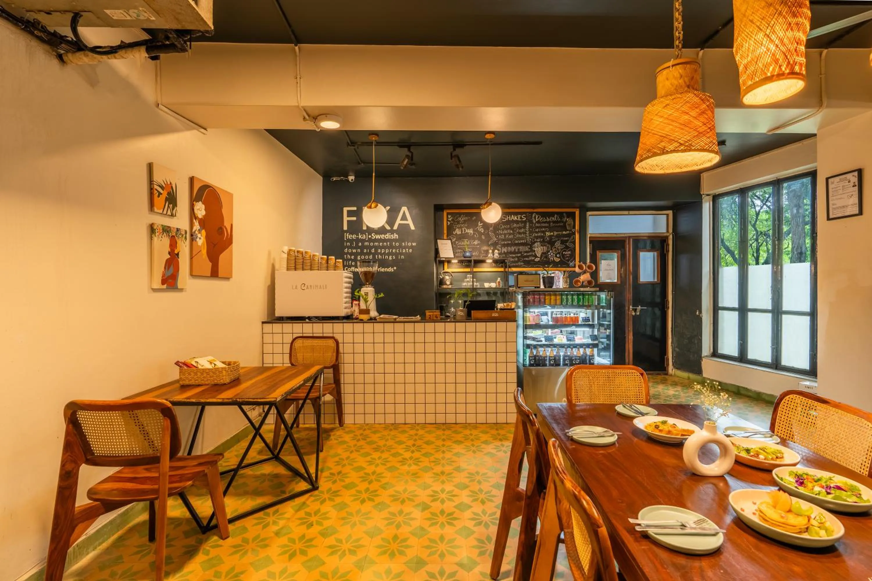 Food in Minimalist One Hauz Khas Village