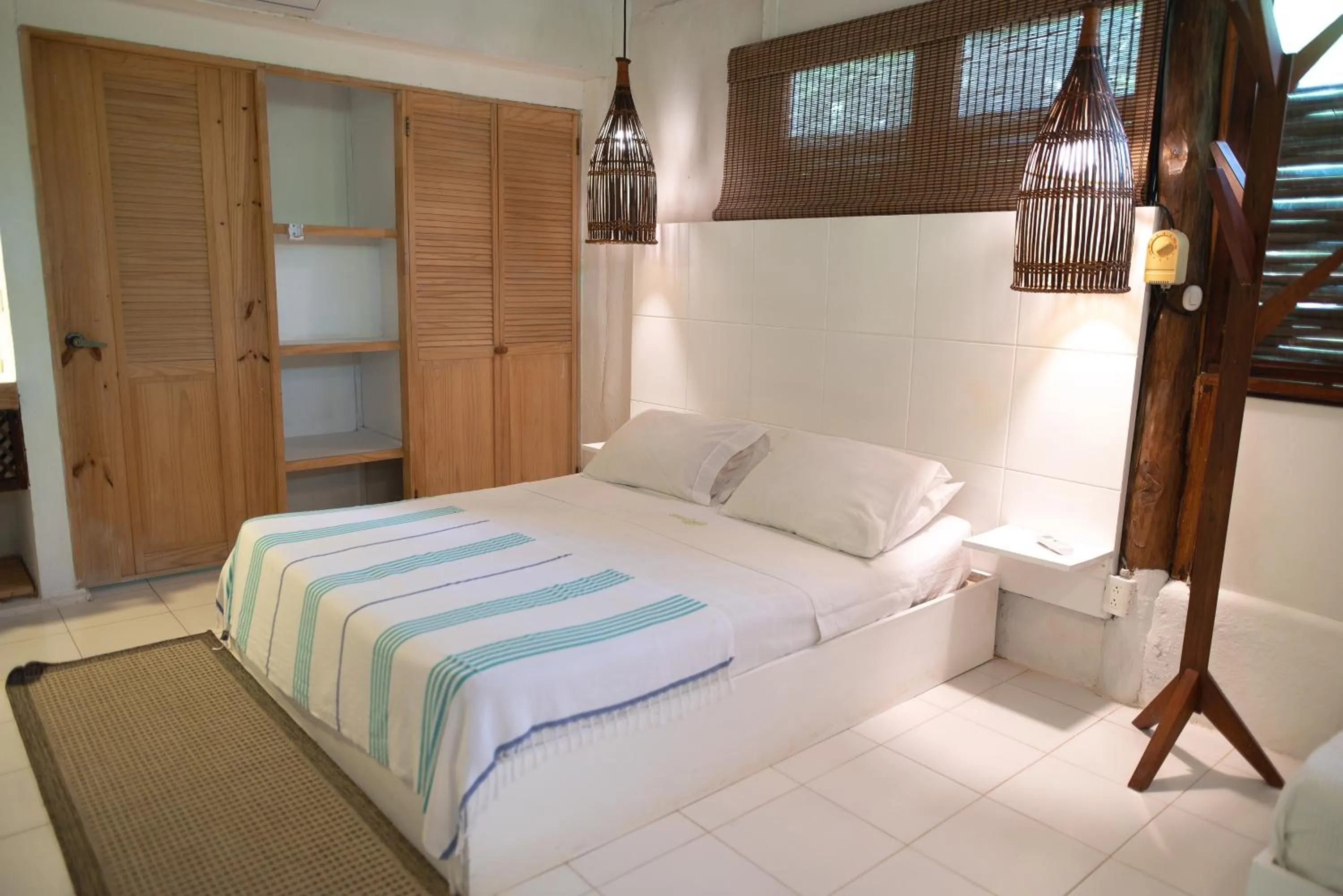 Bed in Hotel Playa Scondida Barú