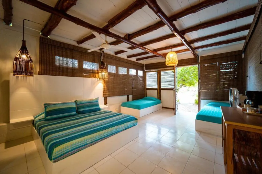 Bed in Hotel Playa Scondida Barú