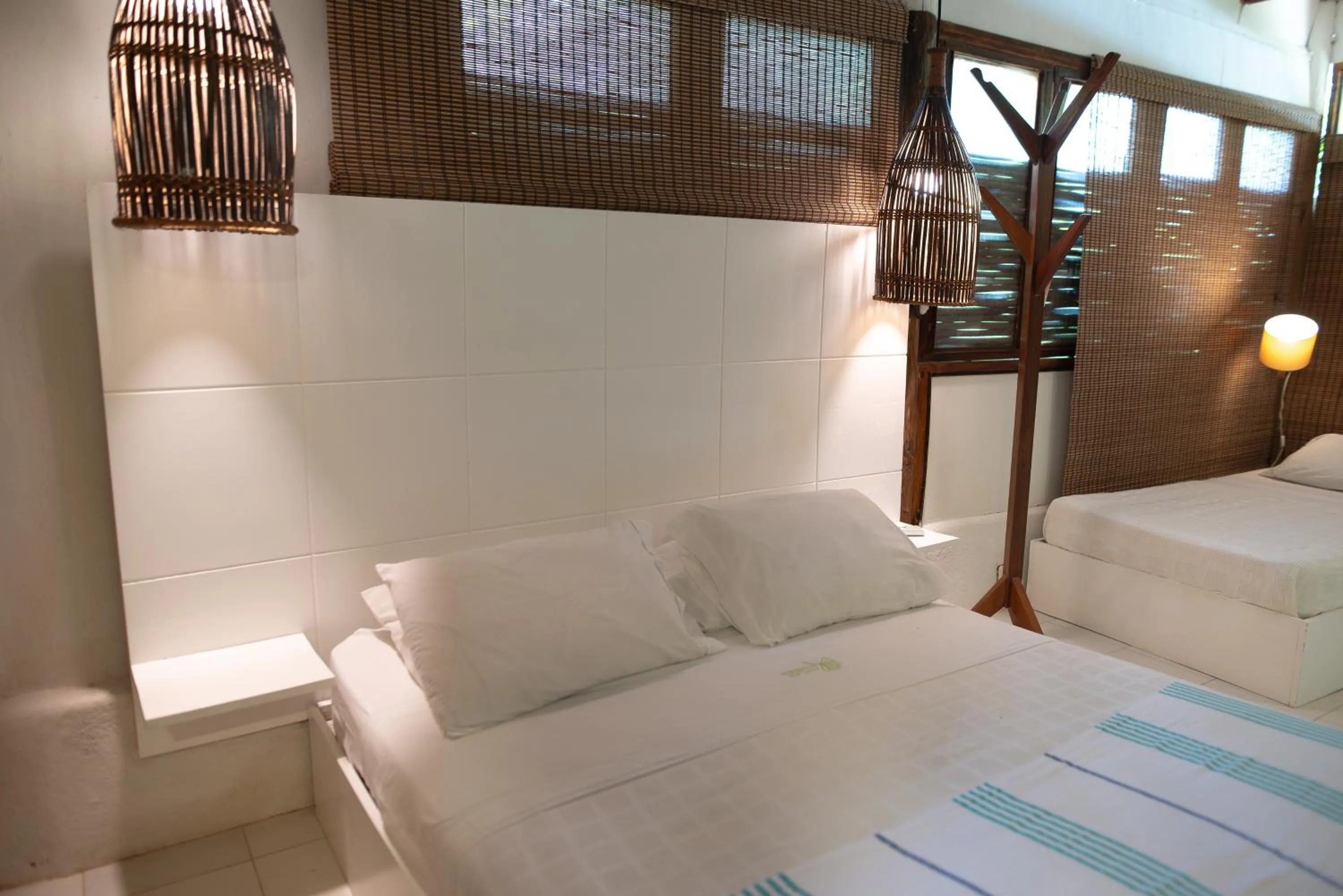 Bed in Hotel Playa Scondida Barú