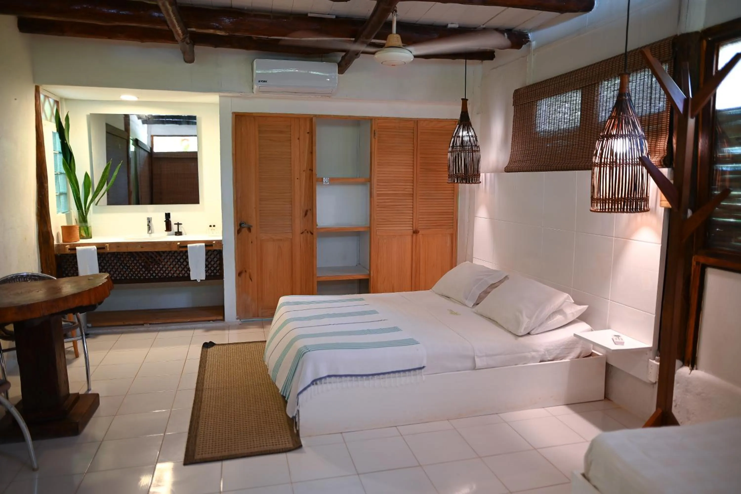 Bedroom, Bed in Hotel Playa Scondida Barú