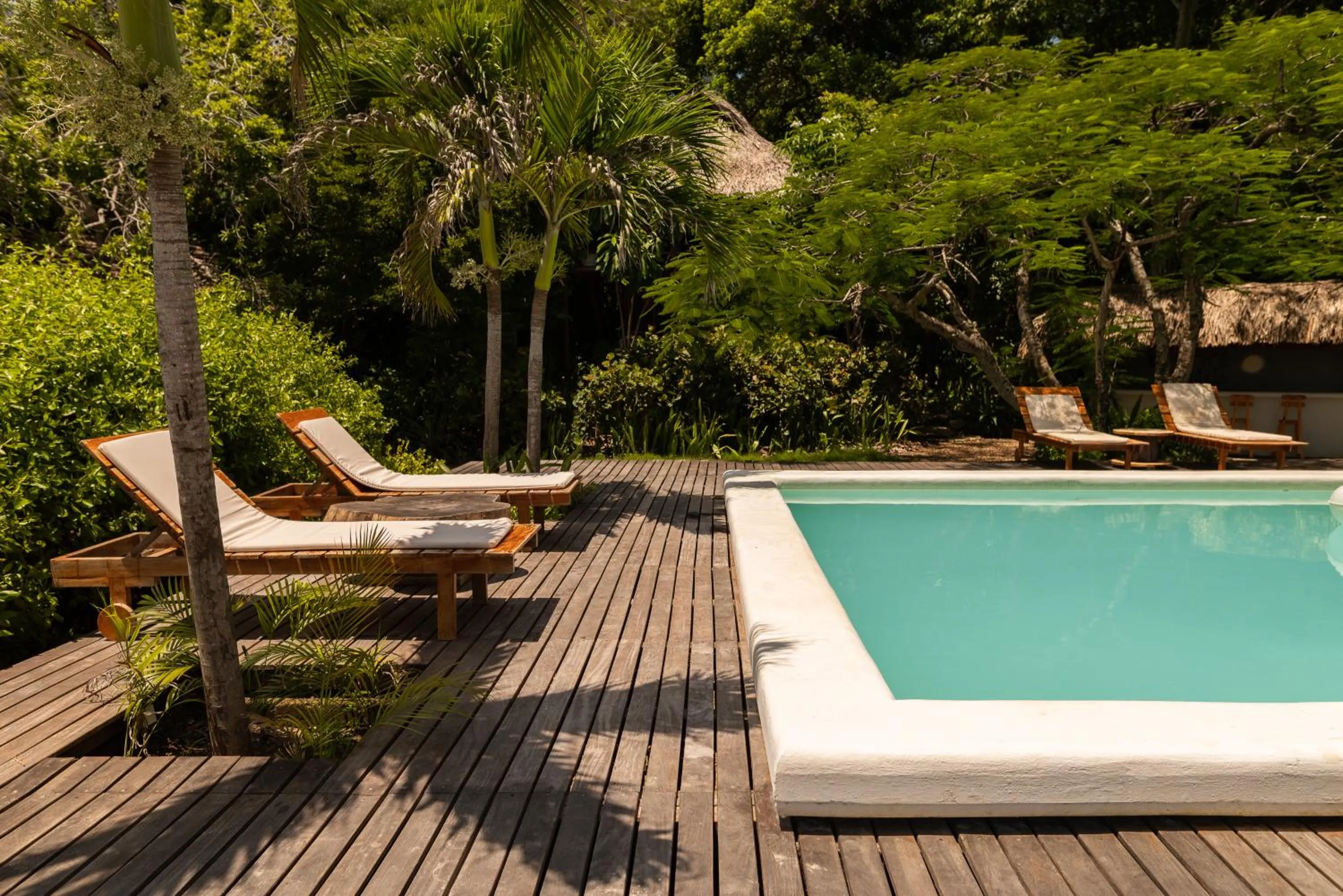 Pool view in Hotel Playa Scondida Barú