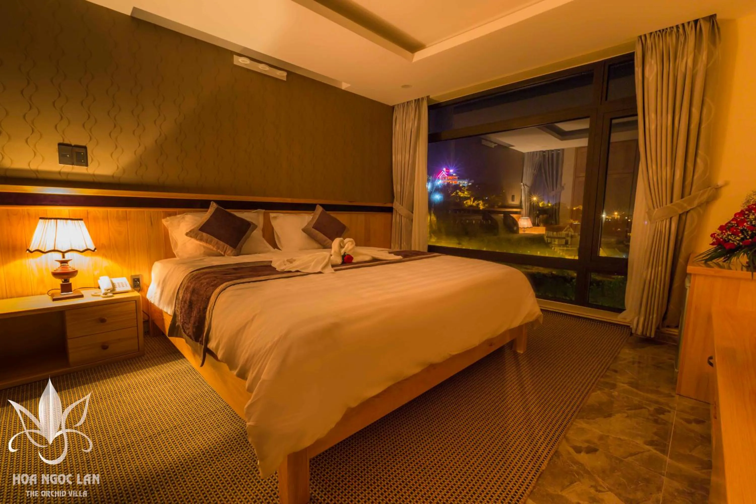 Bed in Hoa Ngoc Lan - The Orchid Villa Dalat