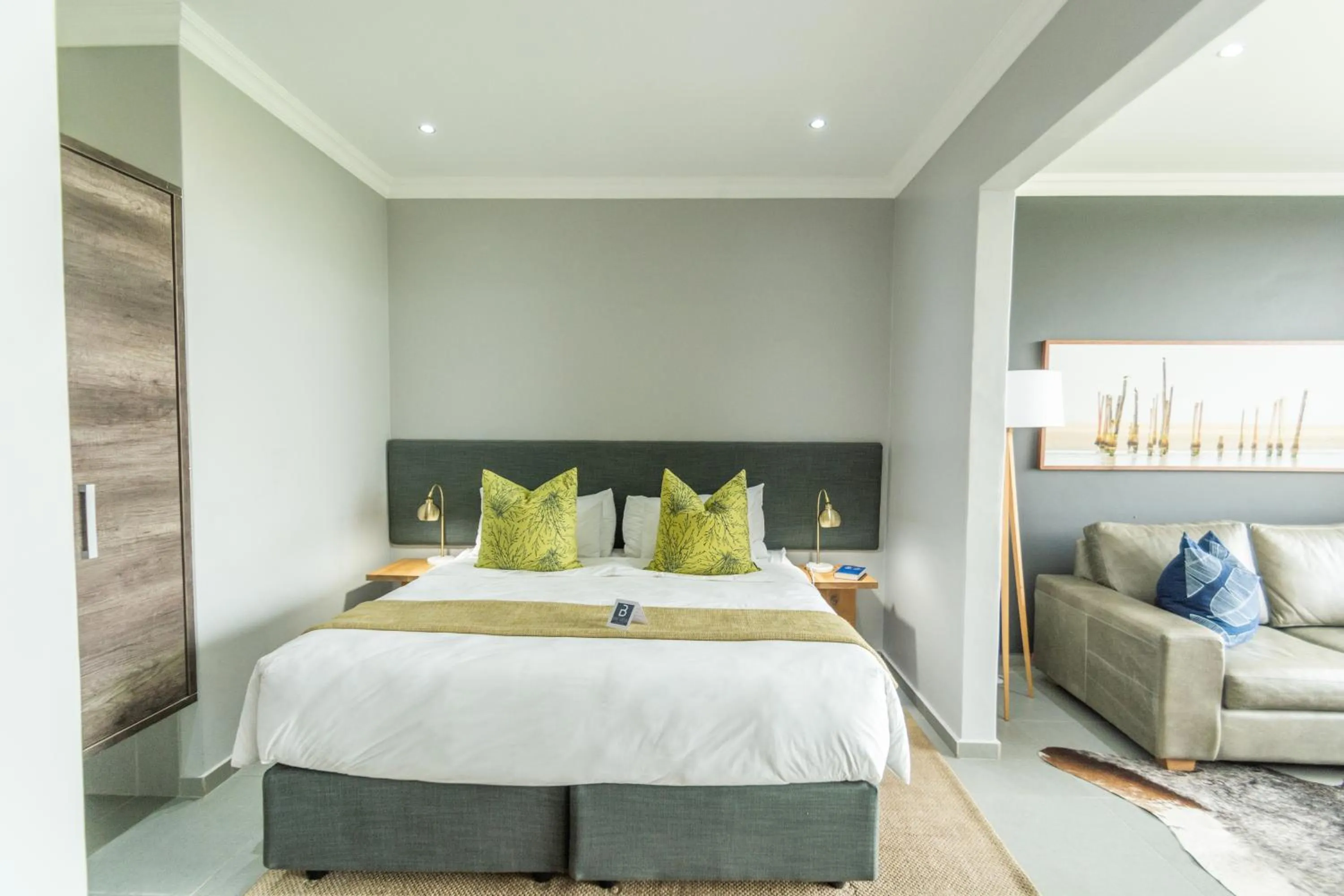 Bed in Bay View Resort Hotel Namibia